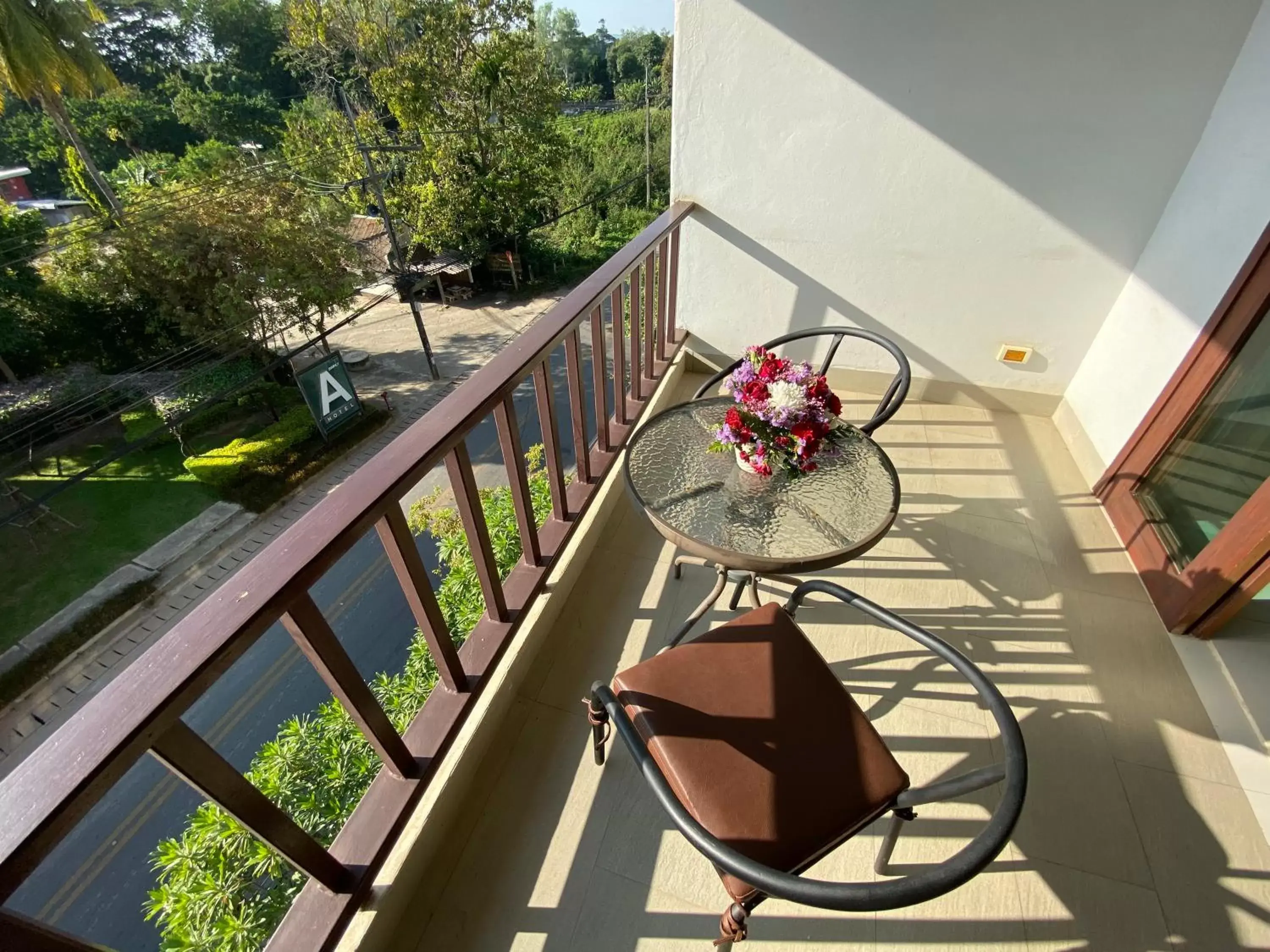 Balcony/Terrace in Siam Triangle Hotel