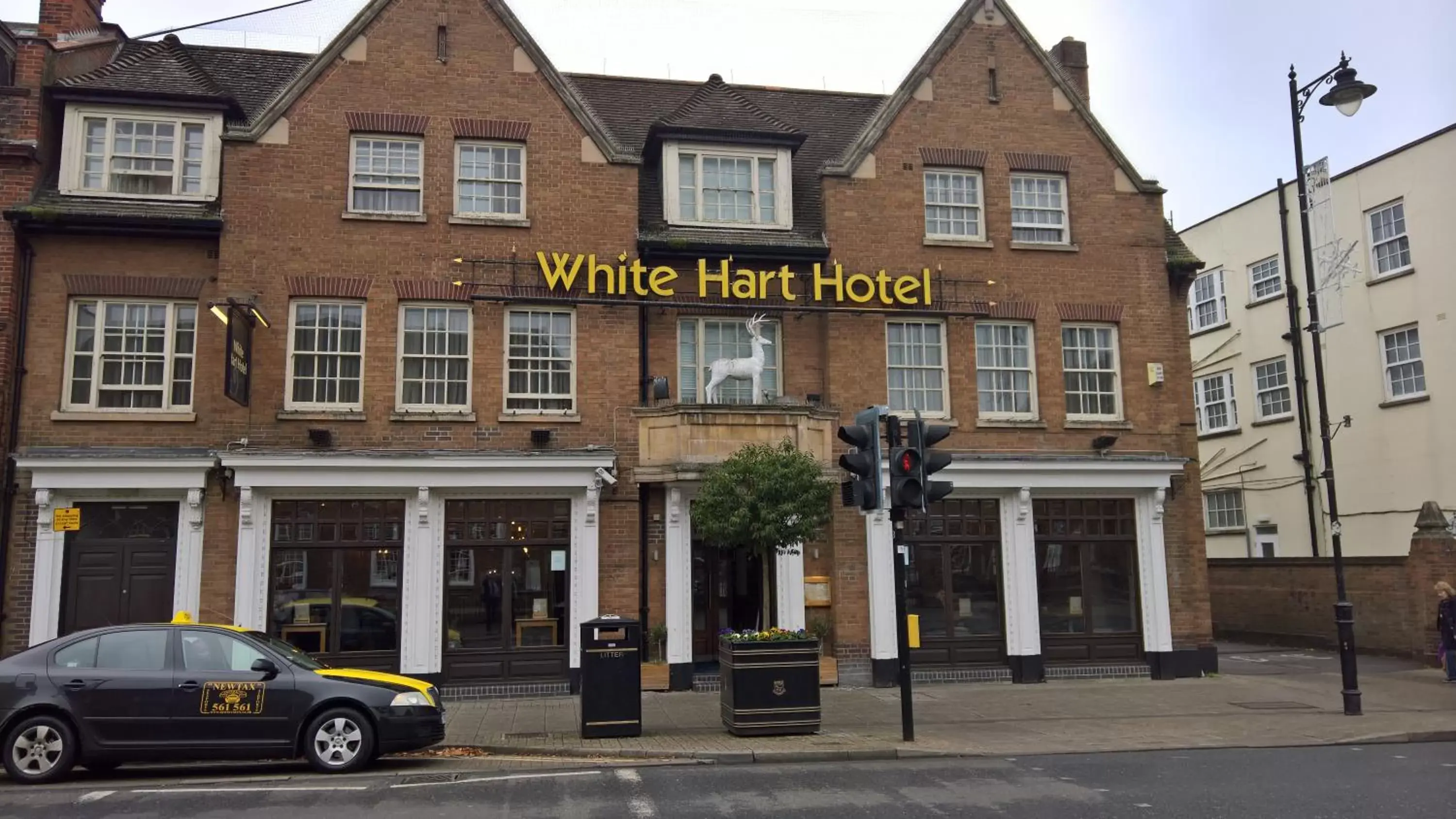 Facade/entrance, Property Building in White Hart, Newmarket by Marston's Inns