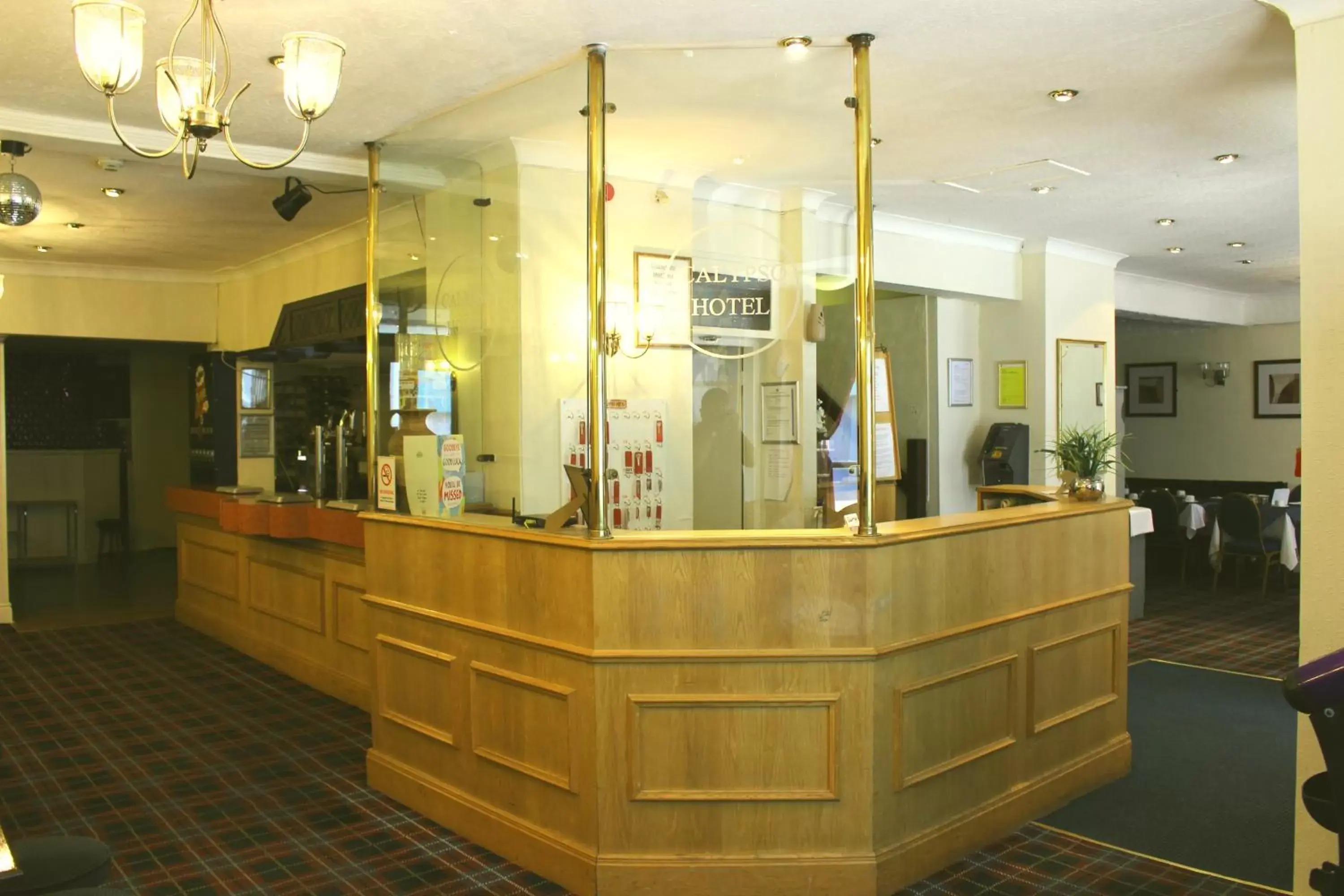 Lobby or reception, Lobby/Reception in Calypso hotel Blackpool