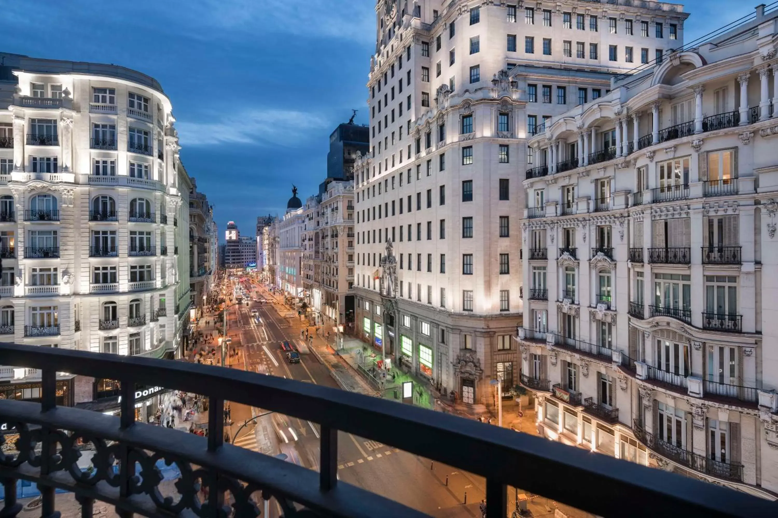 View (from property/room) in NH Collection Madrid Gran Vía