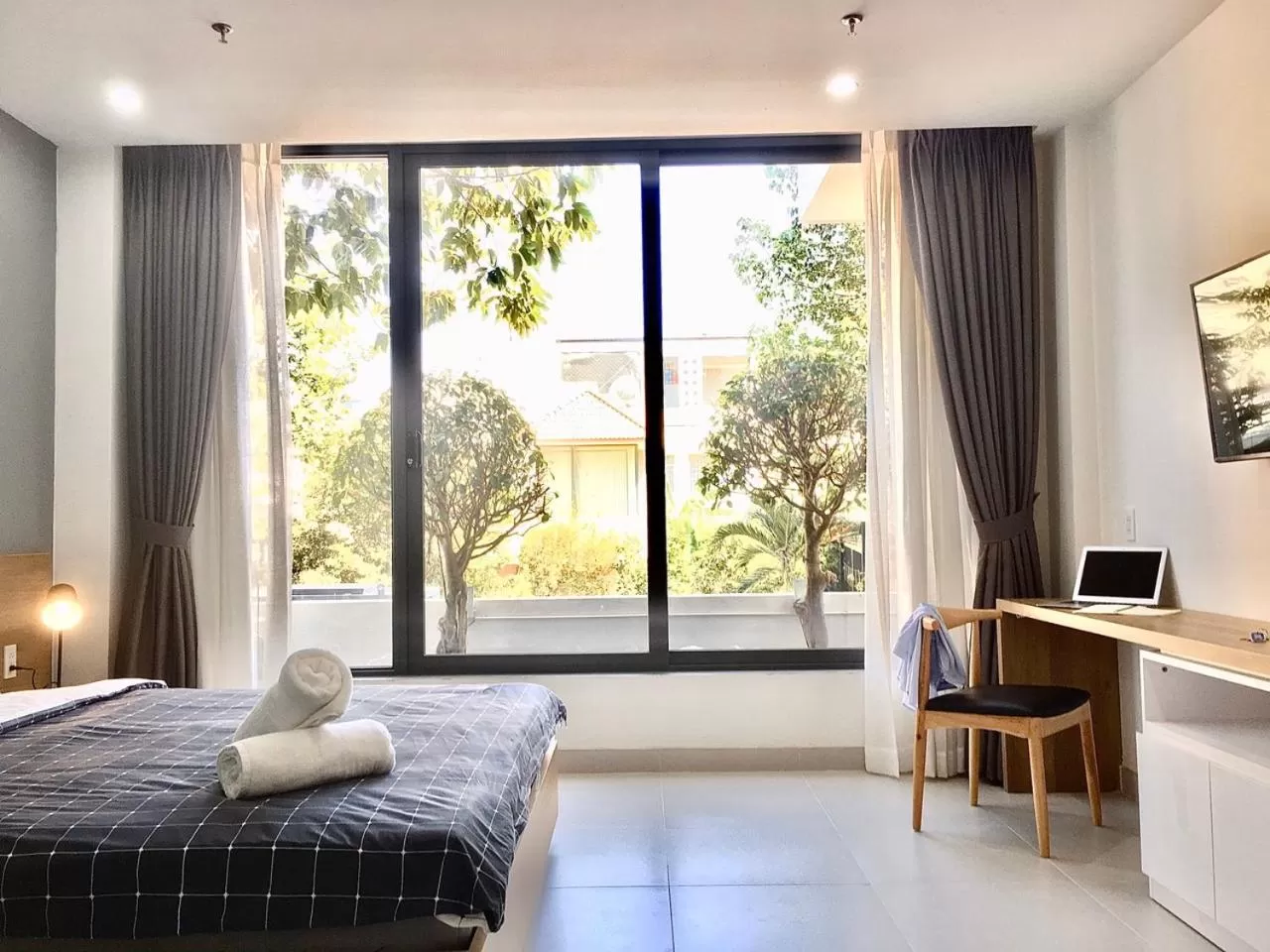 Living room in The Green House - Serviced Apartment