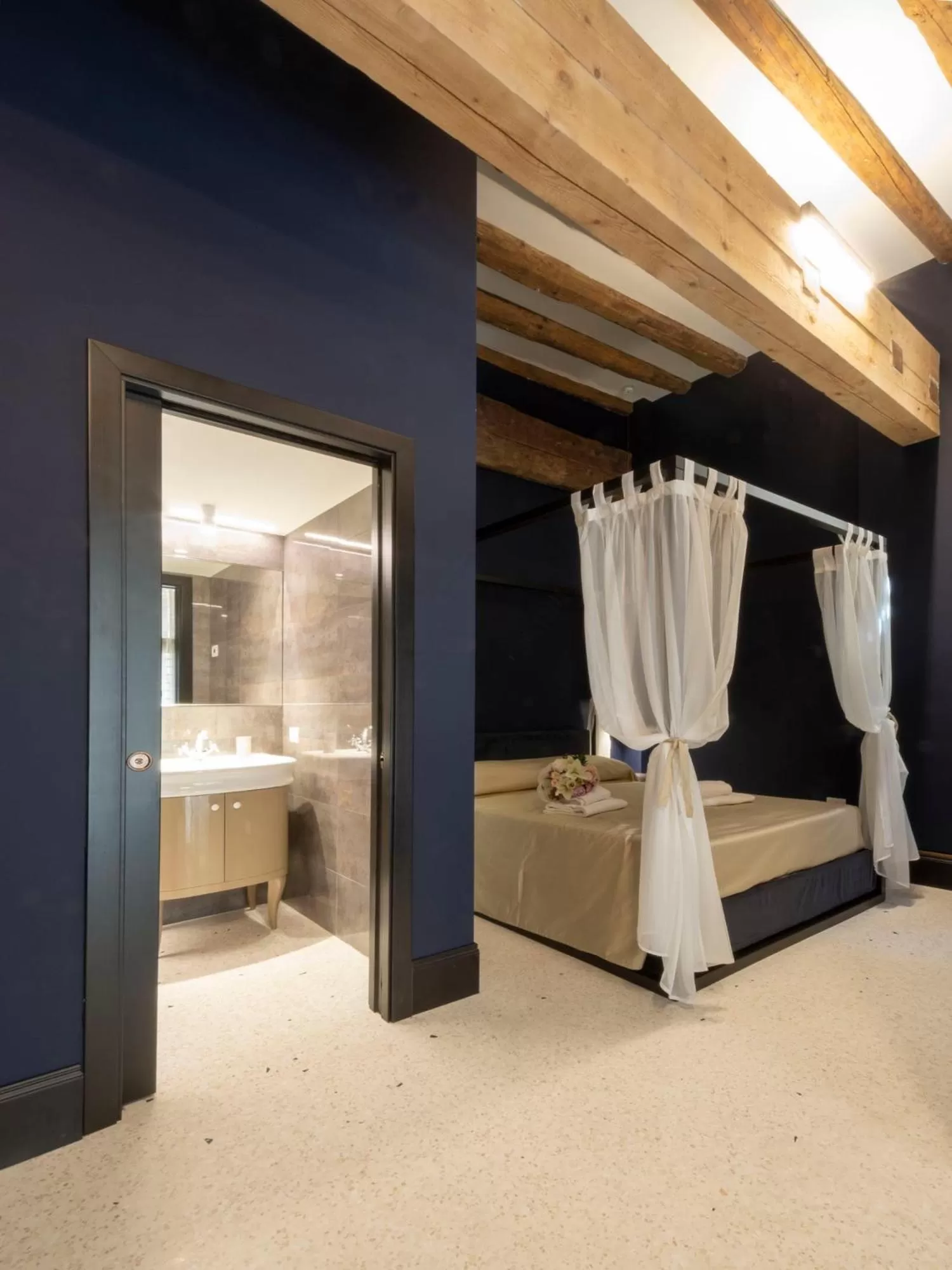 Bedroom, Bed in Residence Poli Venezia