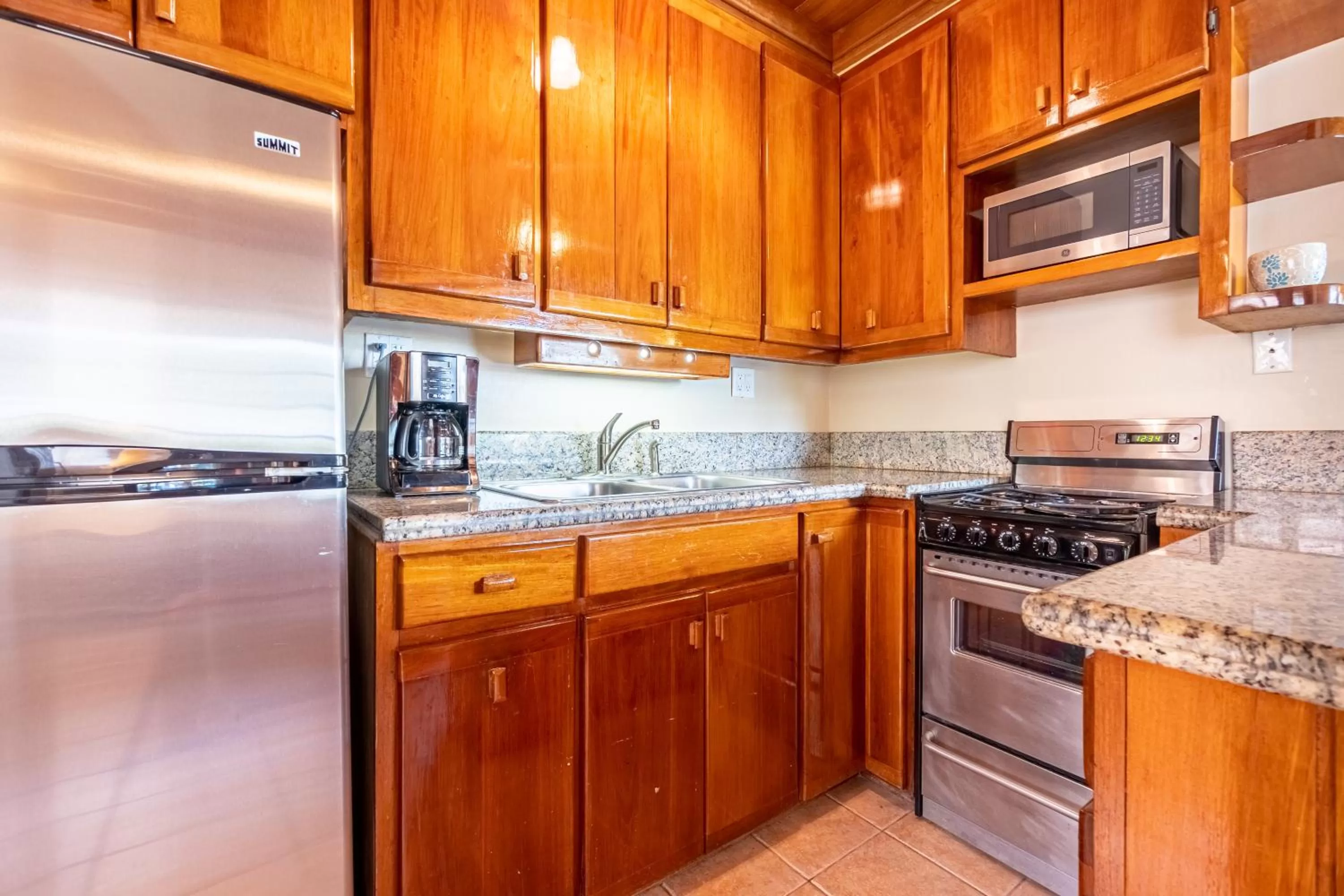 kitchen in Belizean Shores Resort