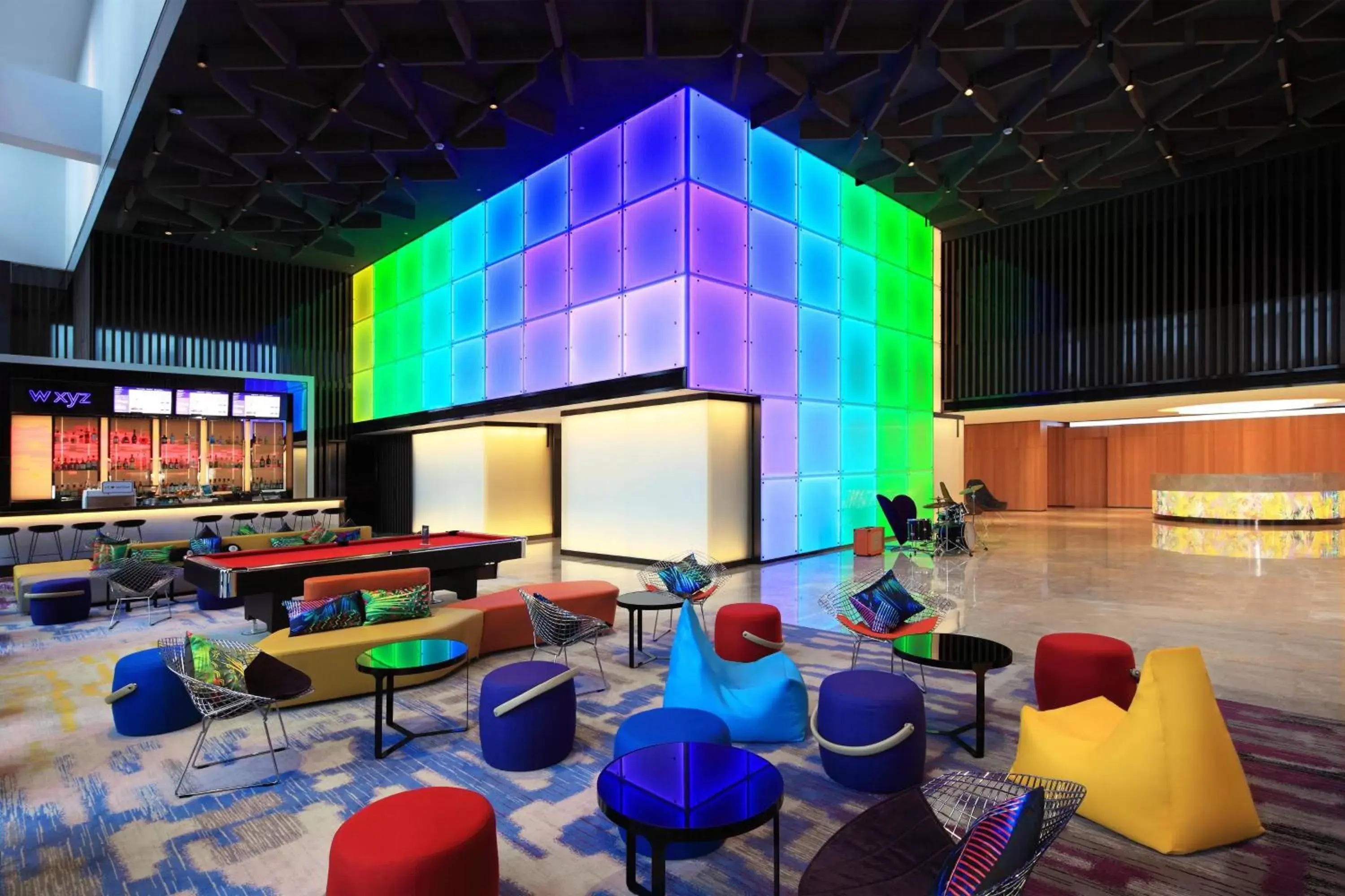 Lounge or bar in Aloft Taipei Beitou