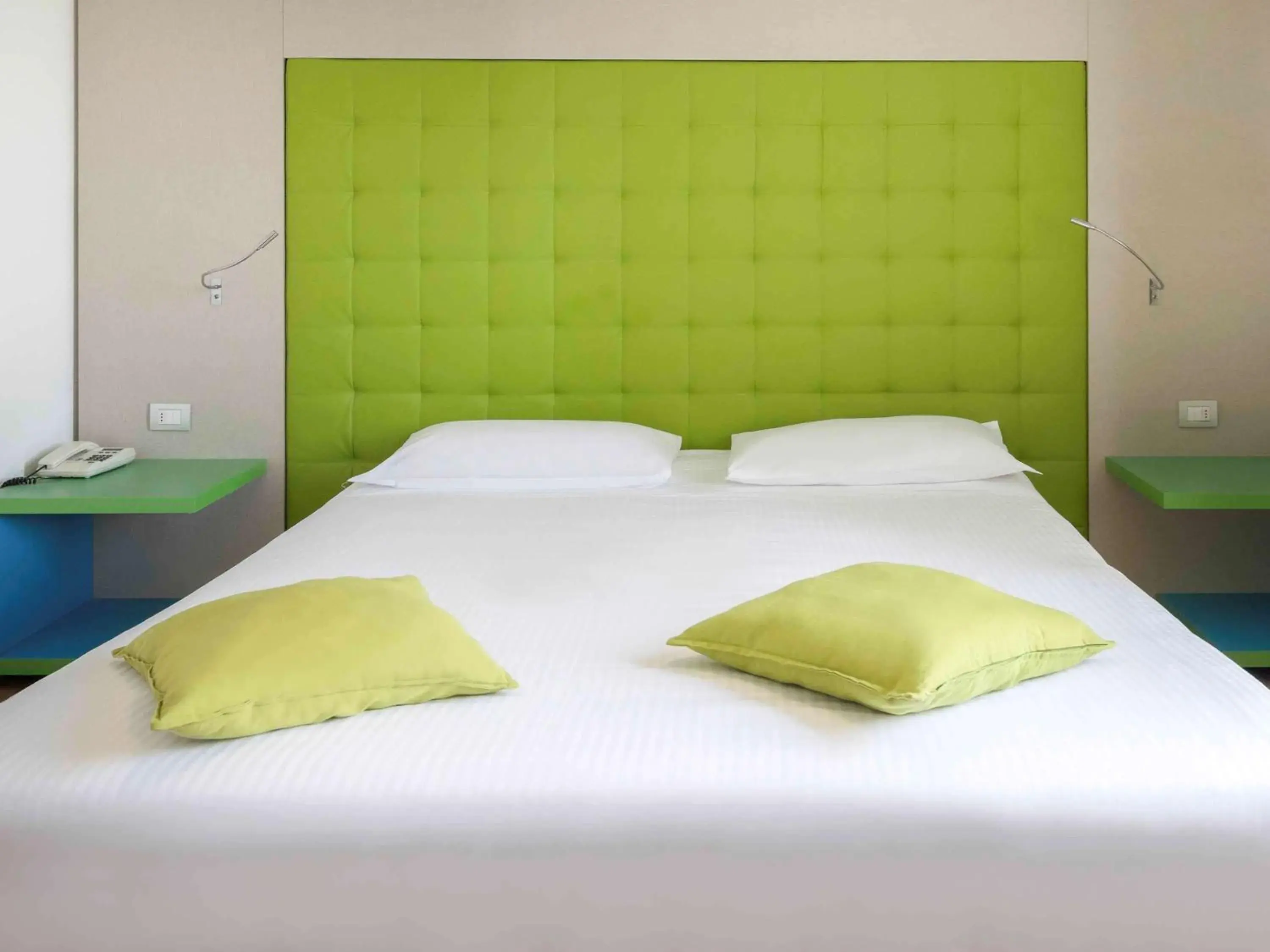 On site, Bed in Hotel Milano Palmanova On site, Bed in Hotel Milano Palmanova