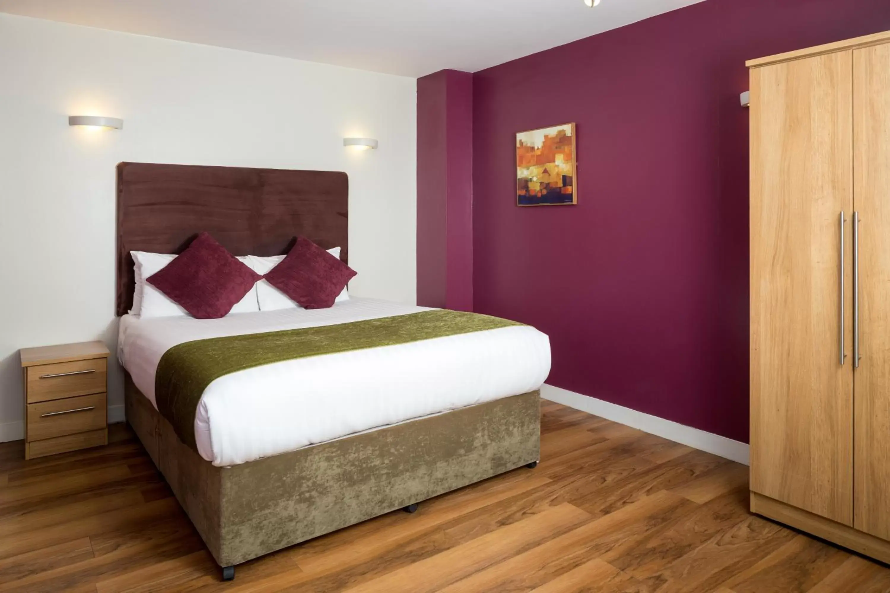 Bedroom, Bed in Roomzzz Leeds Headingley Bedroom, Bed in Roomzzz Leeds Headingley