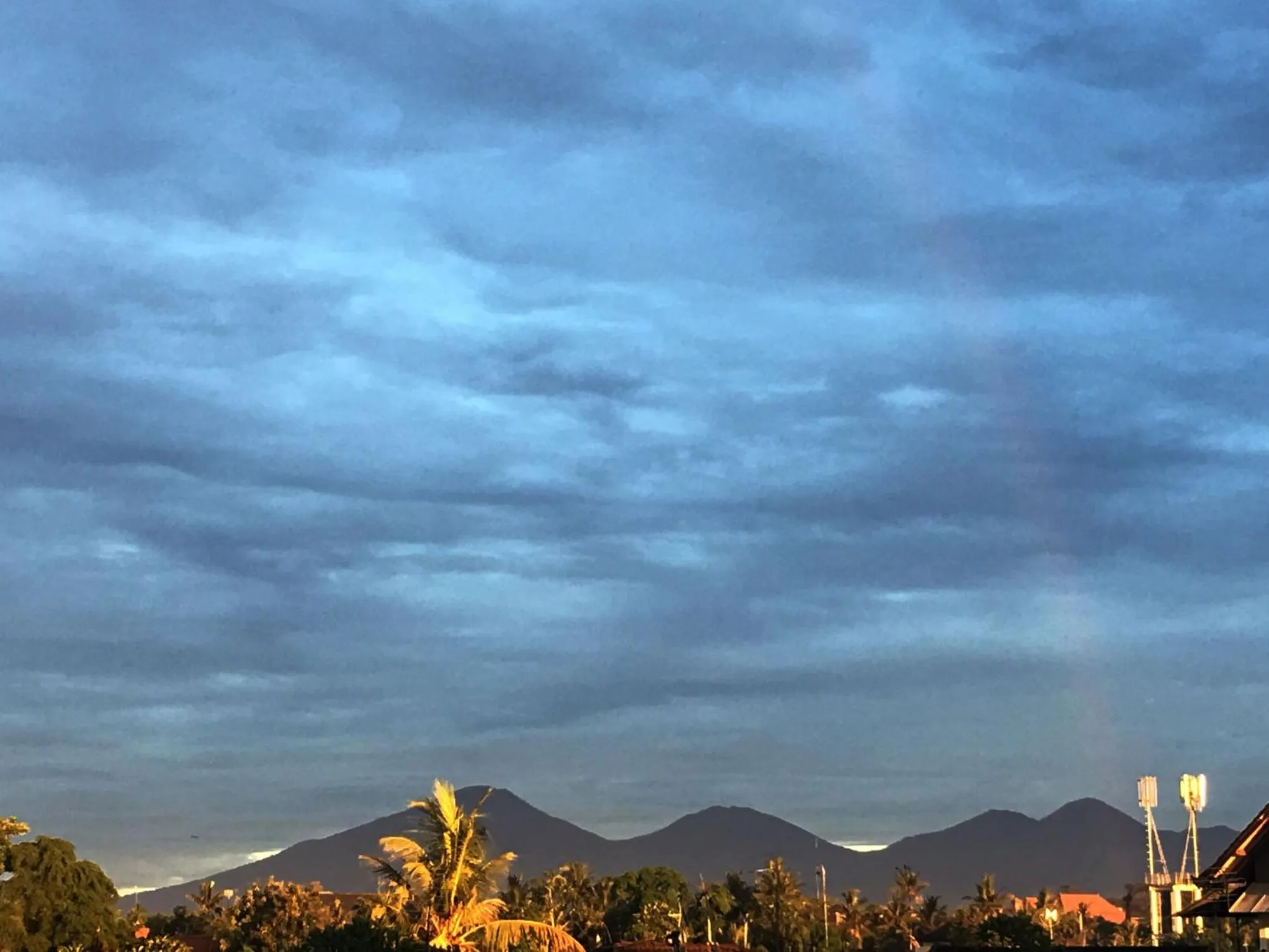 Mountain view in Bulan Bali Homestay