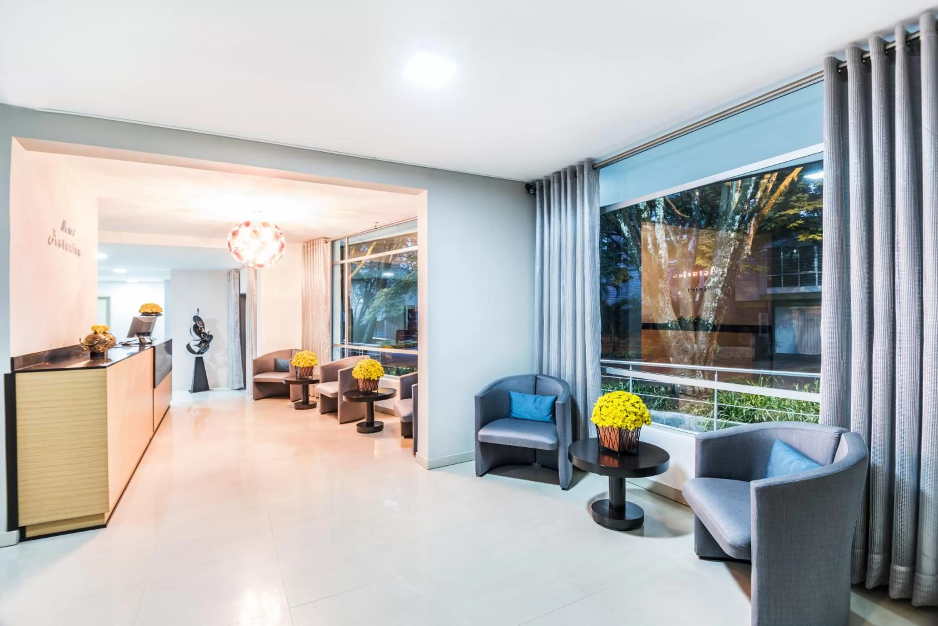 Natural landscape in Hotel Asturias Medellin