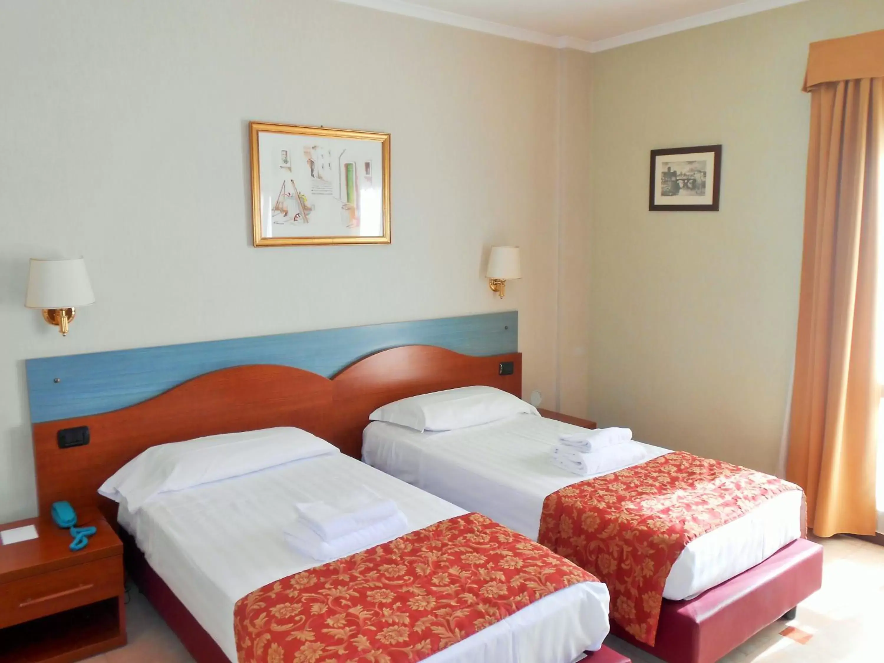 Photo of the whole room, Bed in Hotel Riviera Fiumicino
