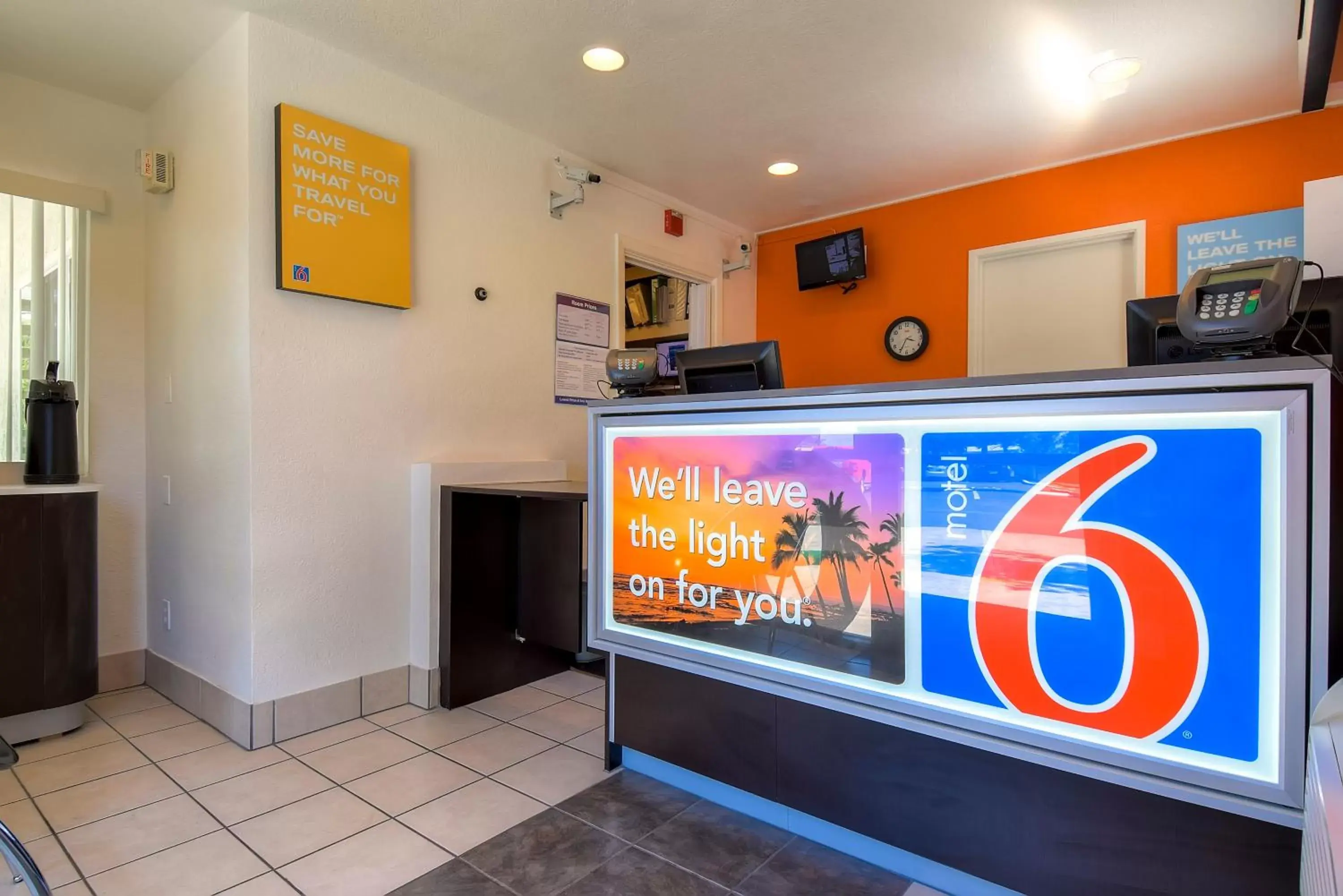 Lobby or reception, Lobby/Reception in Motel 6-San Diego, CA - North