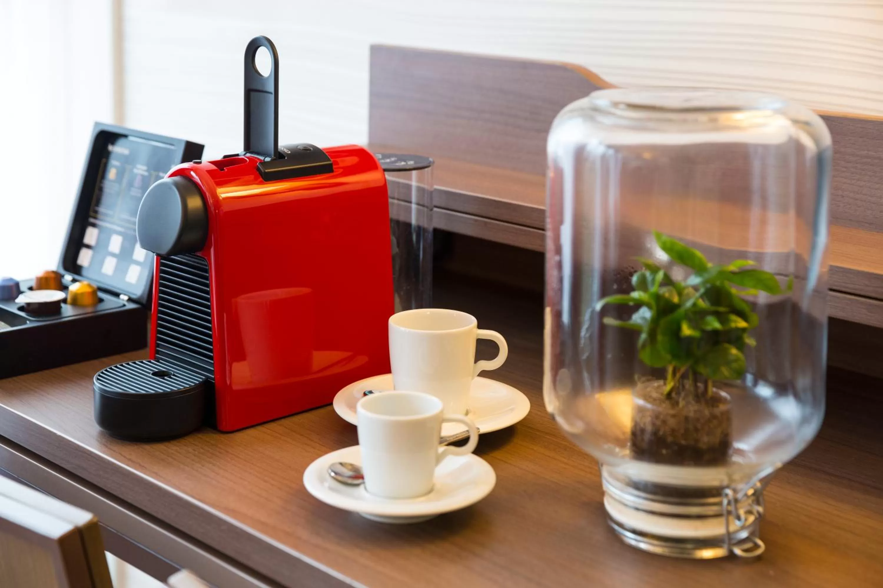 Coffee/tea facilities in Aparthotel Adagio Basel City