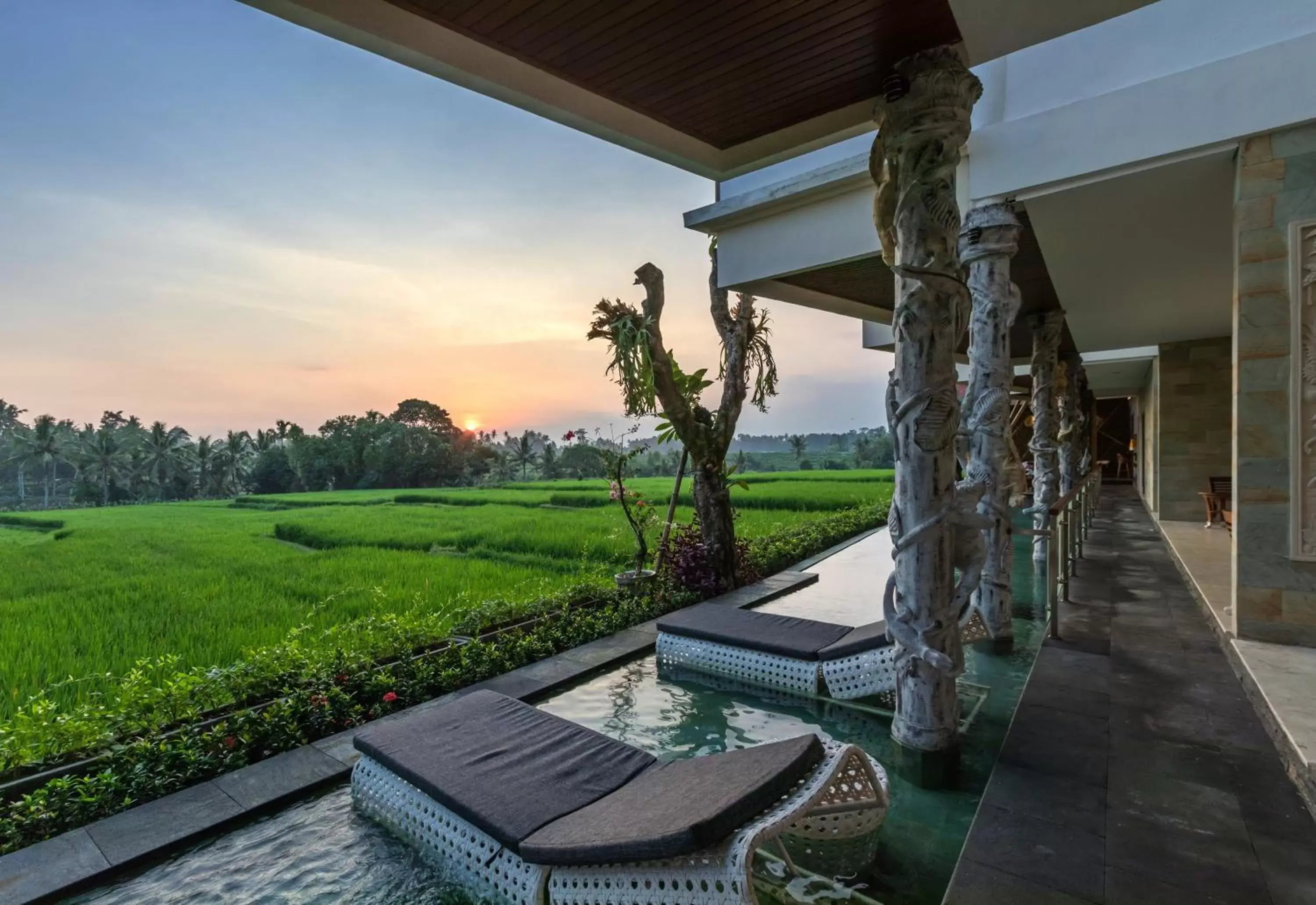 Swimming pool in Wadari Ubud Retreat