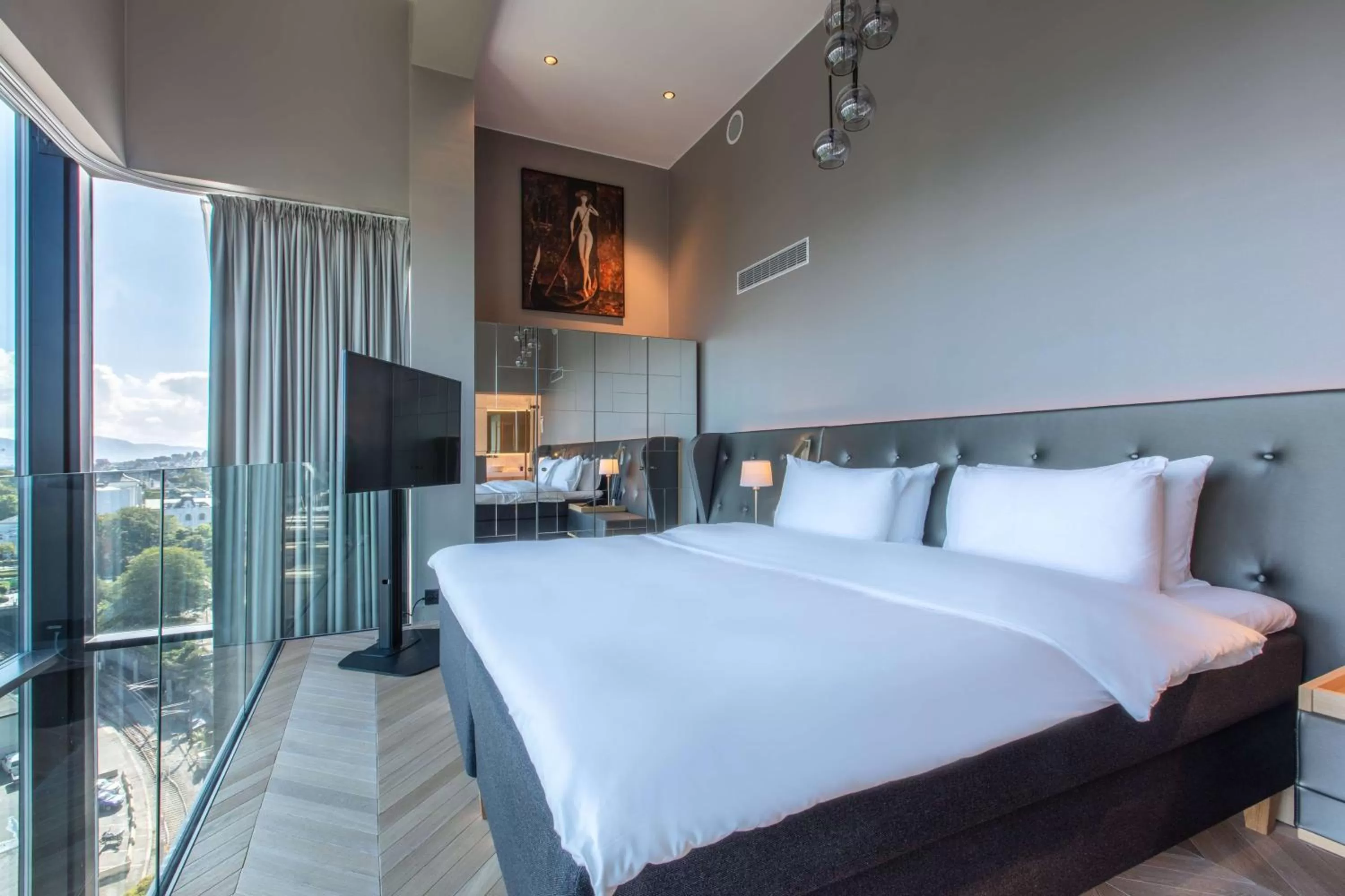 Photo of the whole room, Bed in Radisson Blu Atlantic Hotel, Stavanger