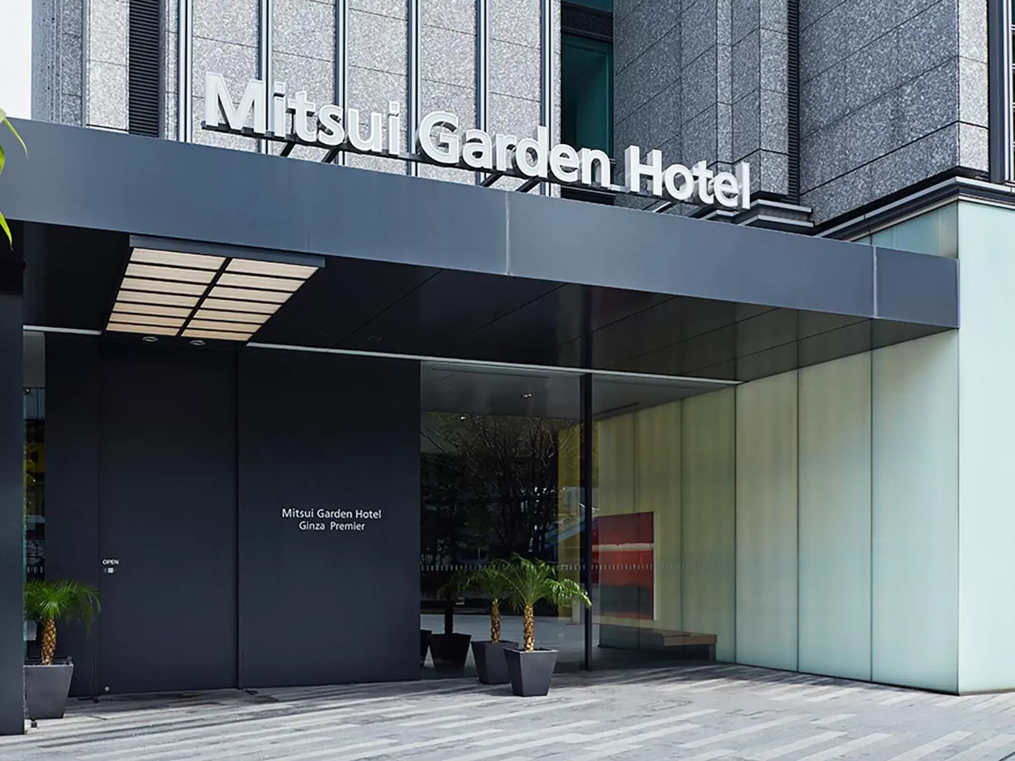 Property building in Mitsui Garden Hotel Ginza Premier