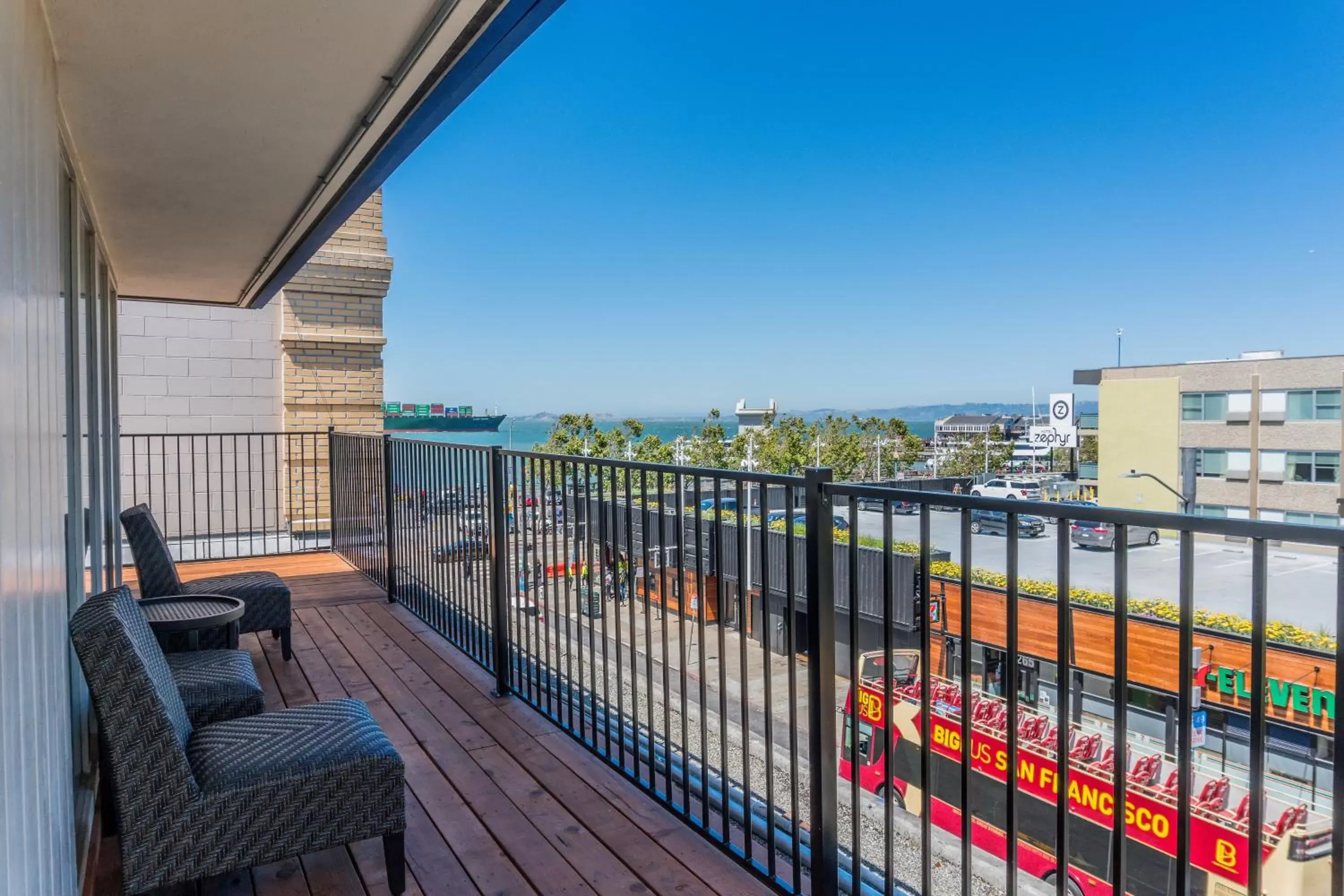 Balcony/Terrace in The Wharf Inn