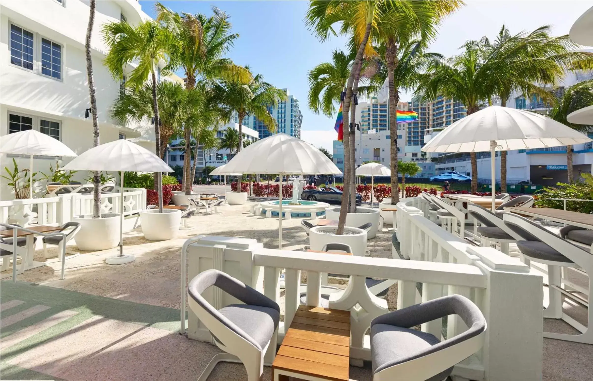 Balcony/Terrace in AxelBeach Miami South Beach - Adults Only