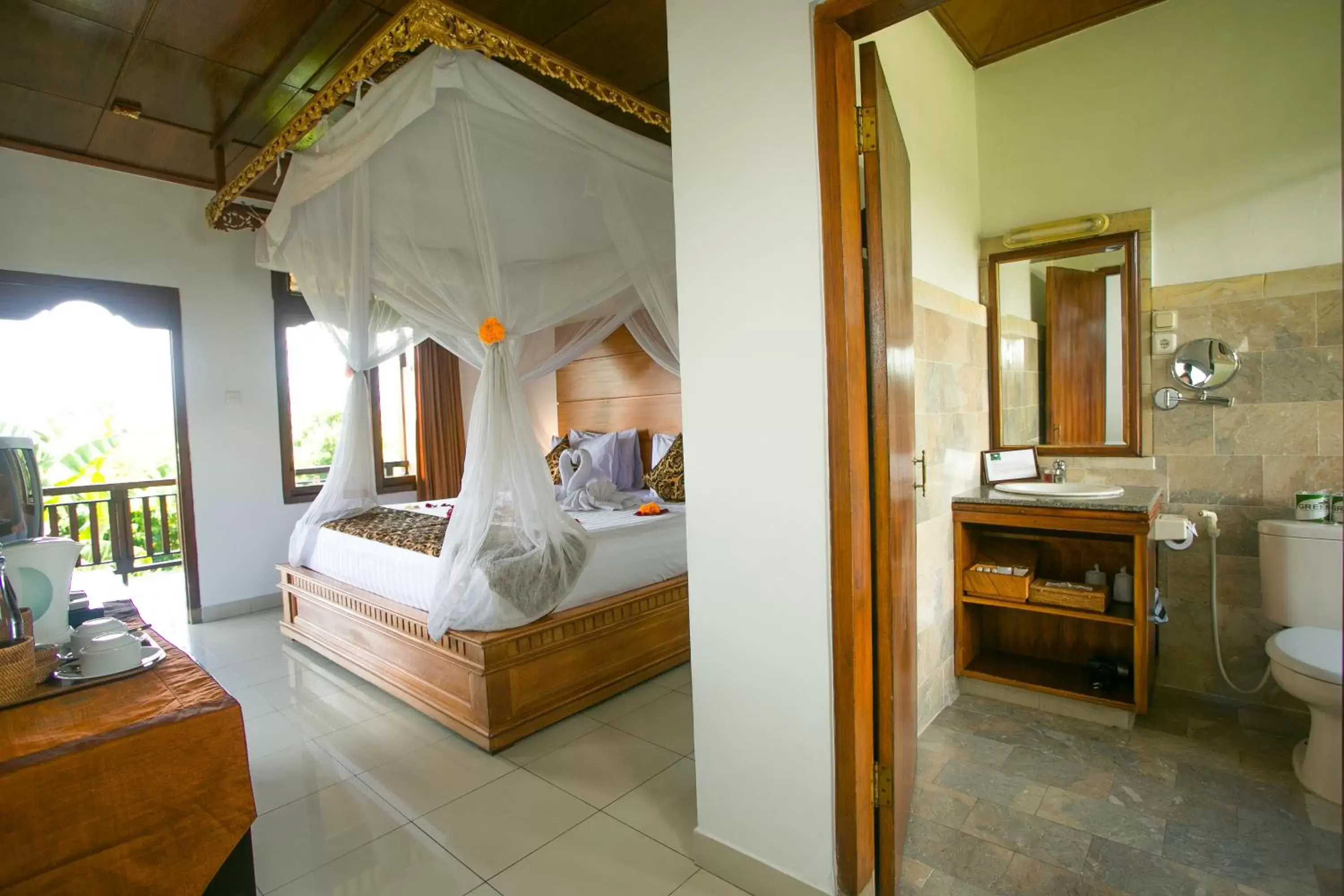 Photo of the whole room, Bed in Saren Indah Hotel - CHSE Certified