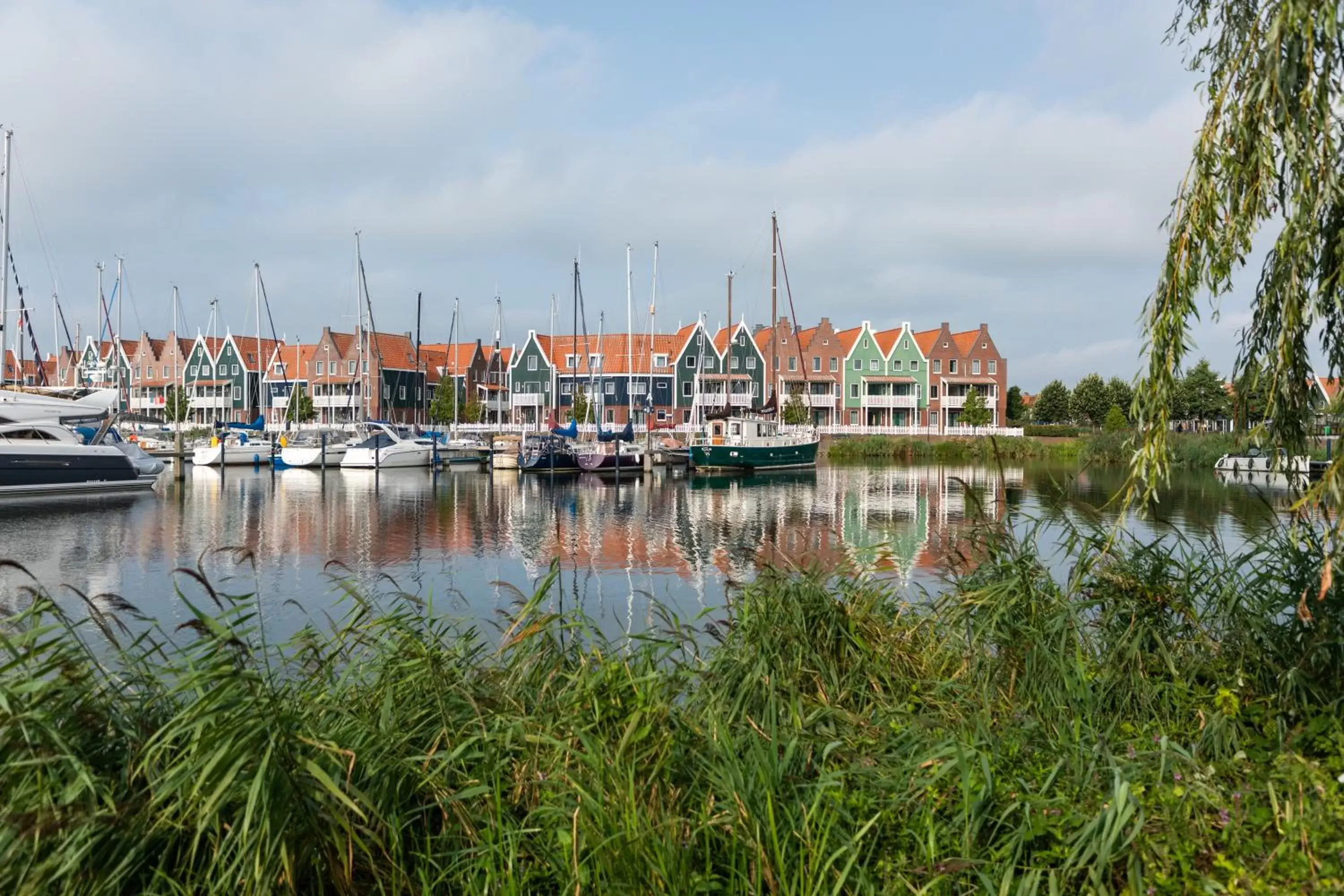 Lake view in Marinapark Volendam