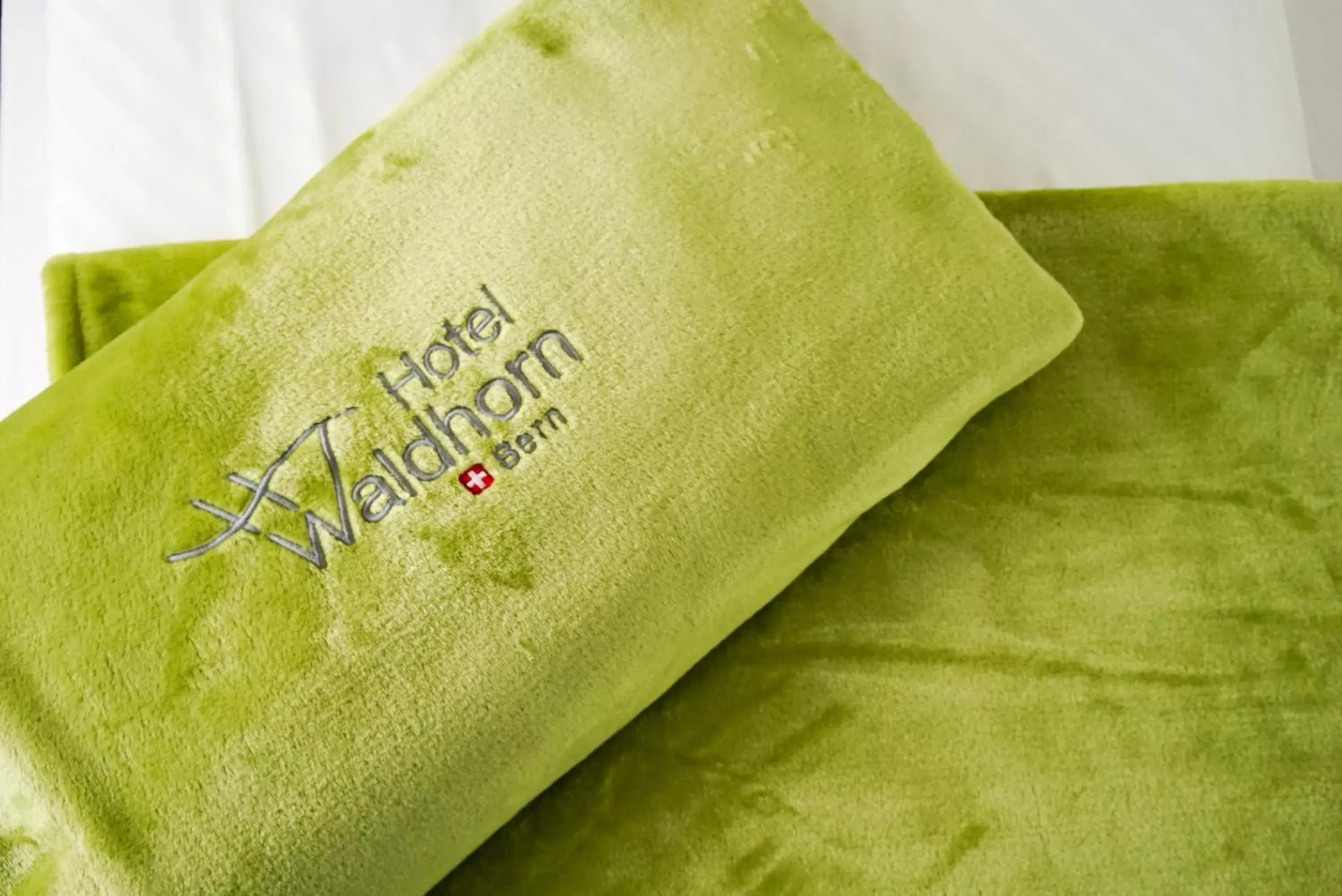 Bedroom, Property Logo/Sign in Hotel Waldhorn