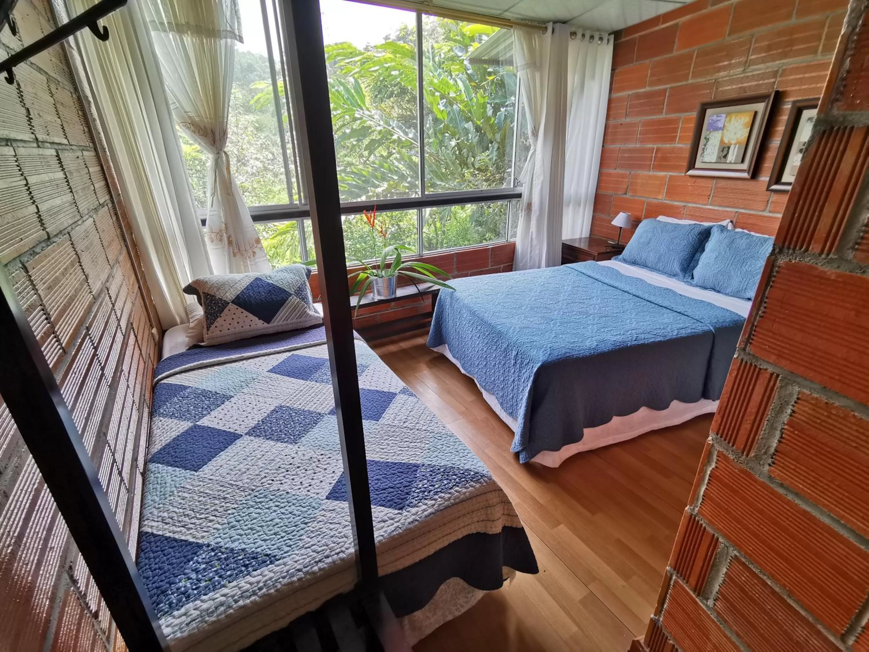 Bed in Hosteria Florecer