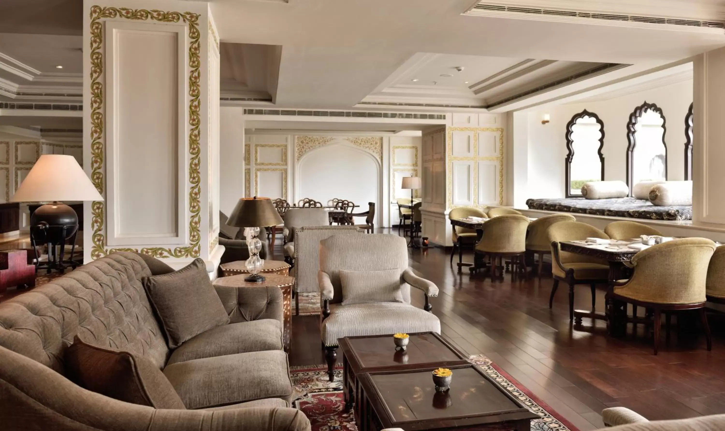 Communal lounge/ TV room in Fairmont Jaipur