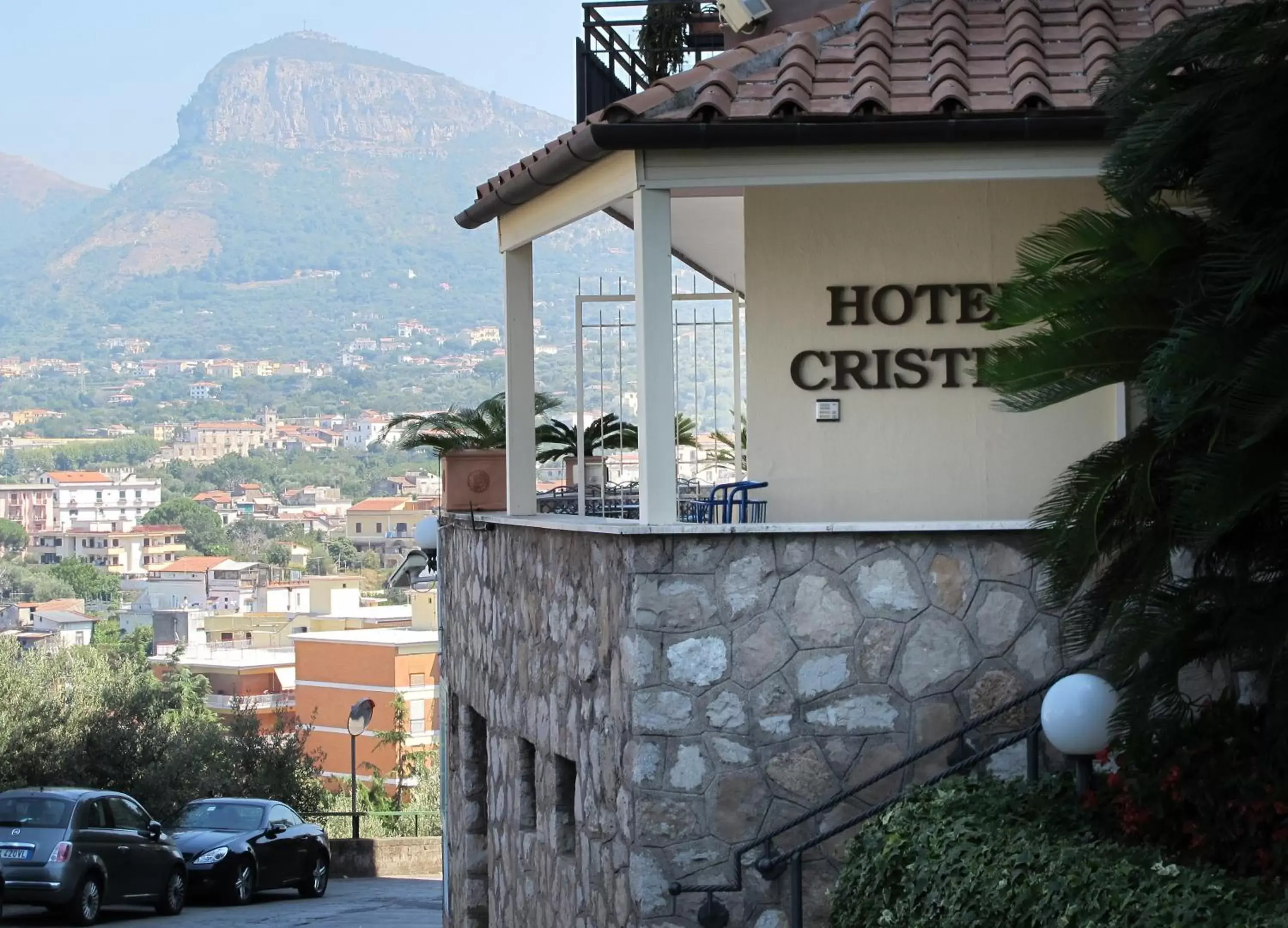 Facade/entrance in Hotel Cristina