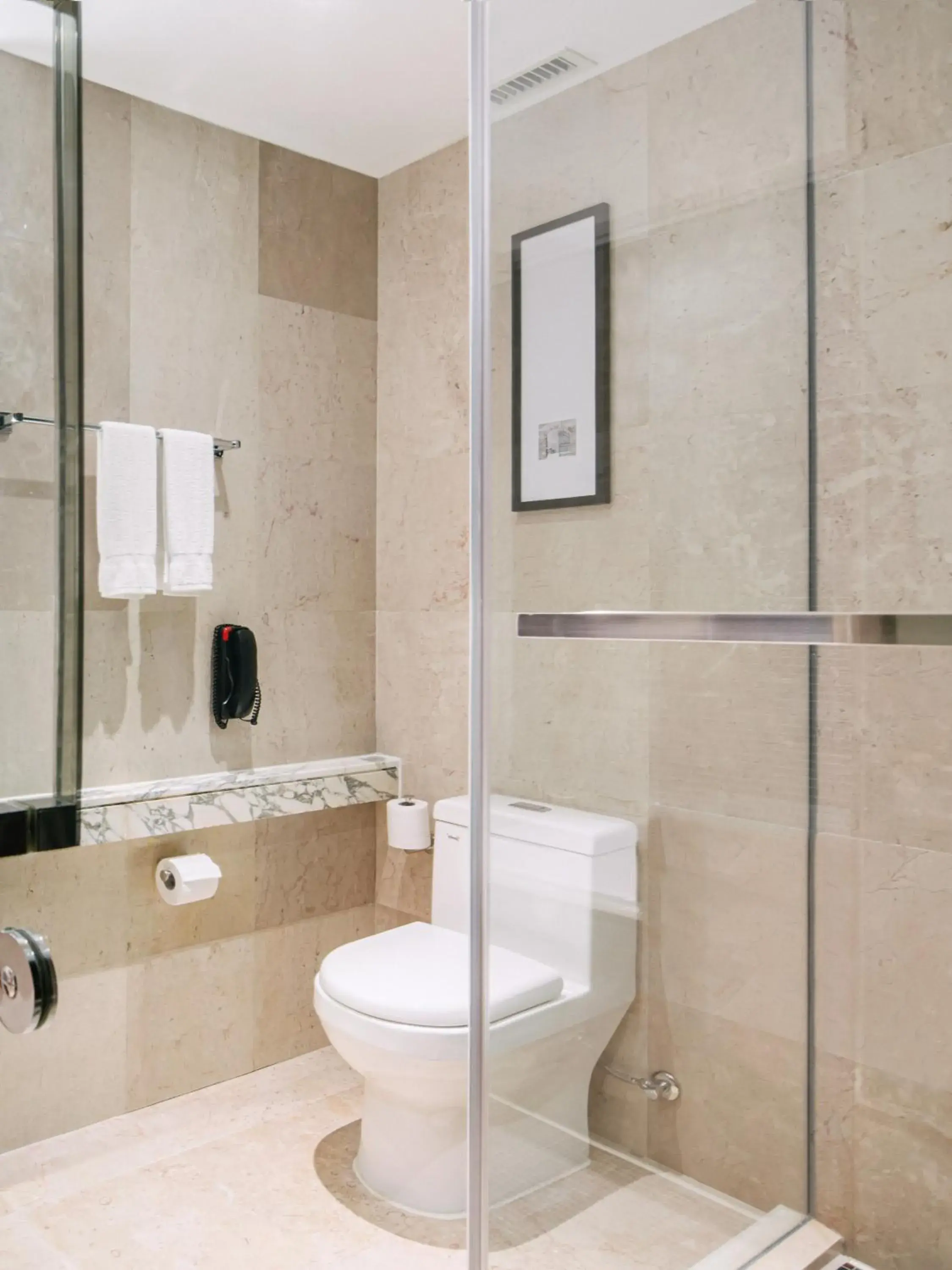 Shower, Bathroom in Renaissance Shanghai Zhongshan Park Hotel