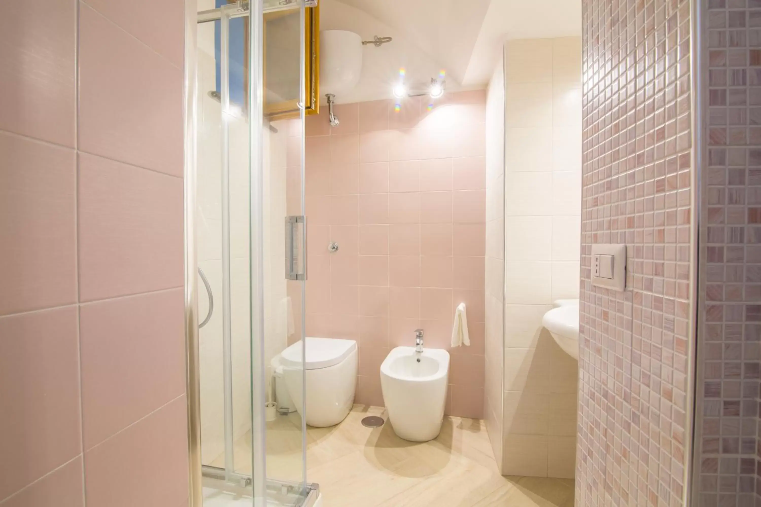 Shower, Bathroom in Villa Mariagiovanna
