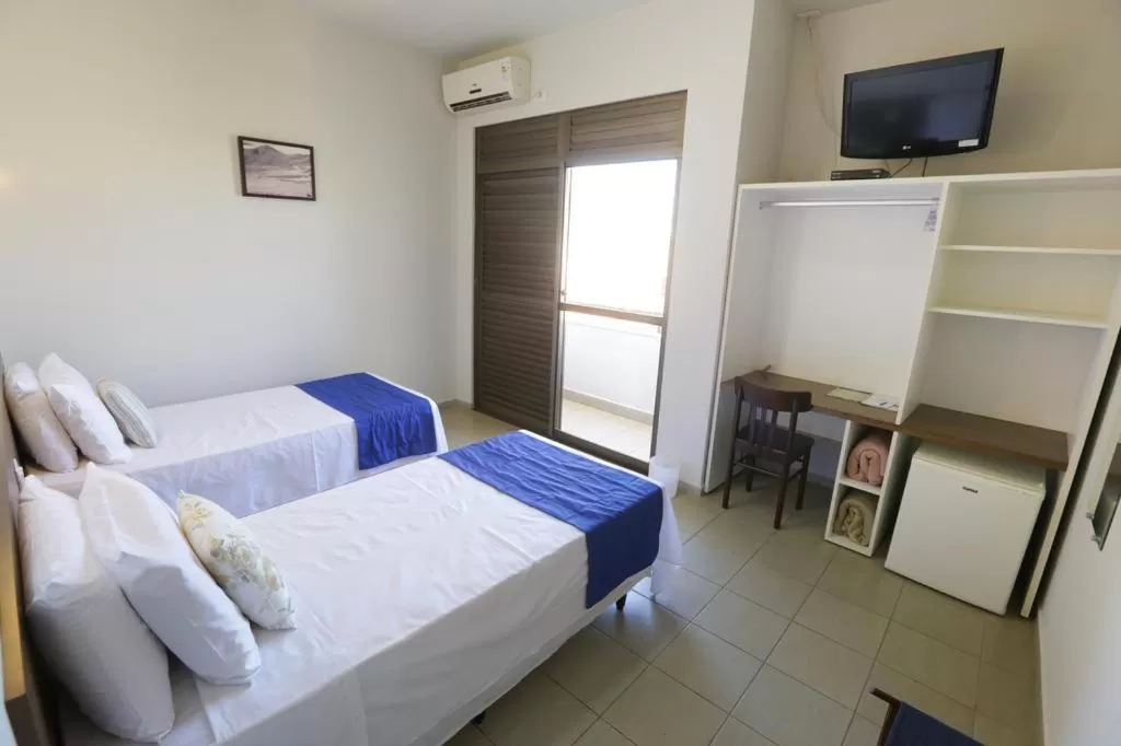 Bedroom, Bed in Hotel Porto do Sol