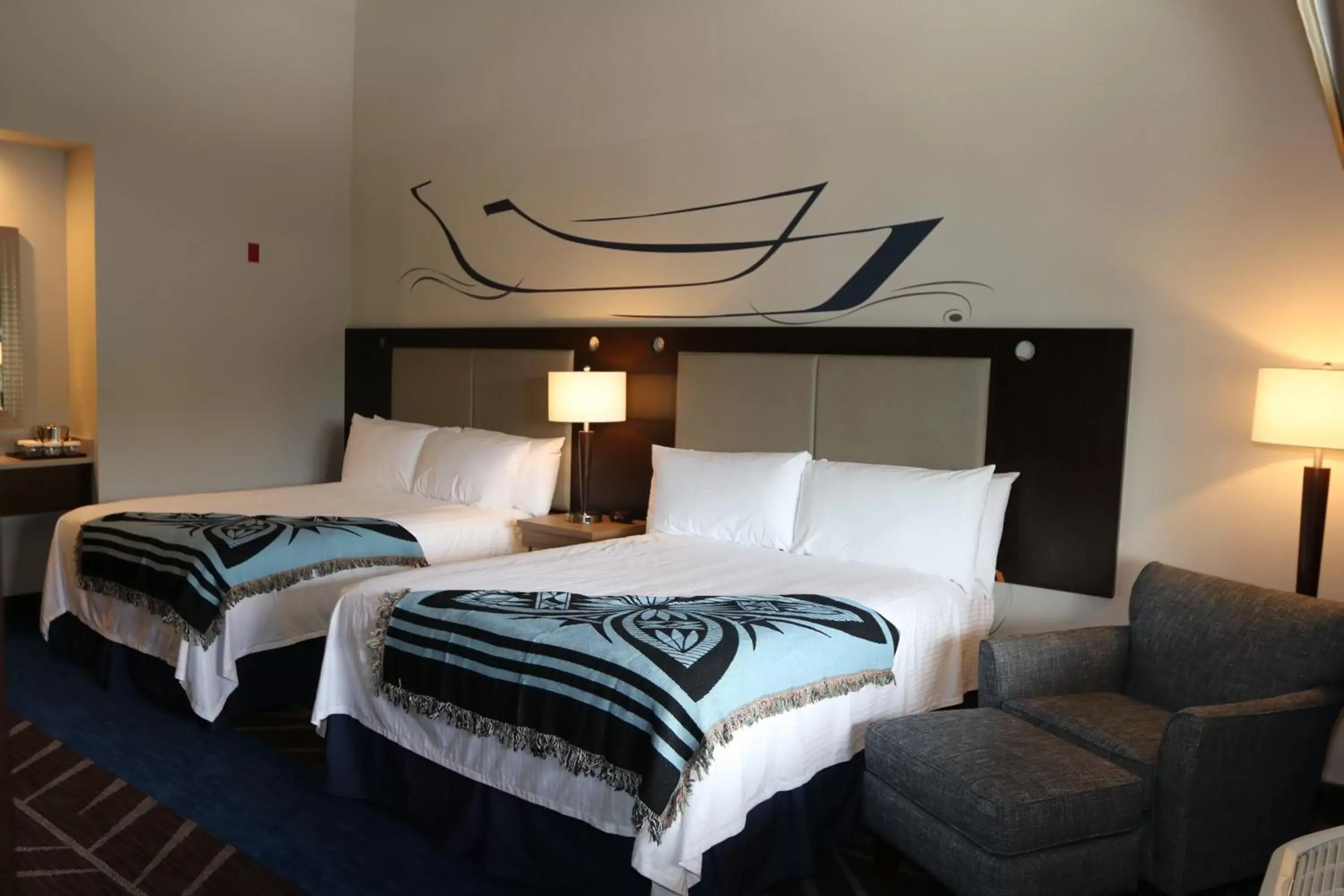 Superior Queen Room with Two Queen Beds in Little Creek Casino Resort Superior Queen Room with Two Queen Beds in Little Creek Casino Resort