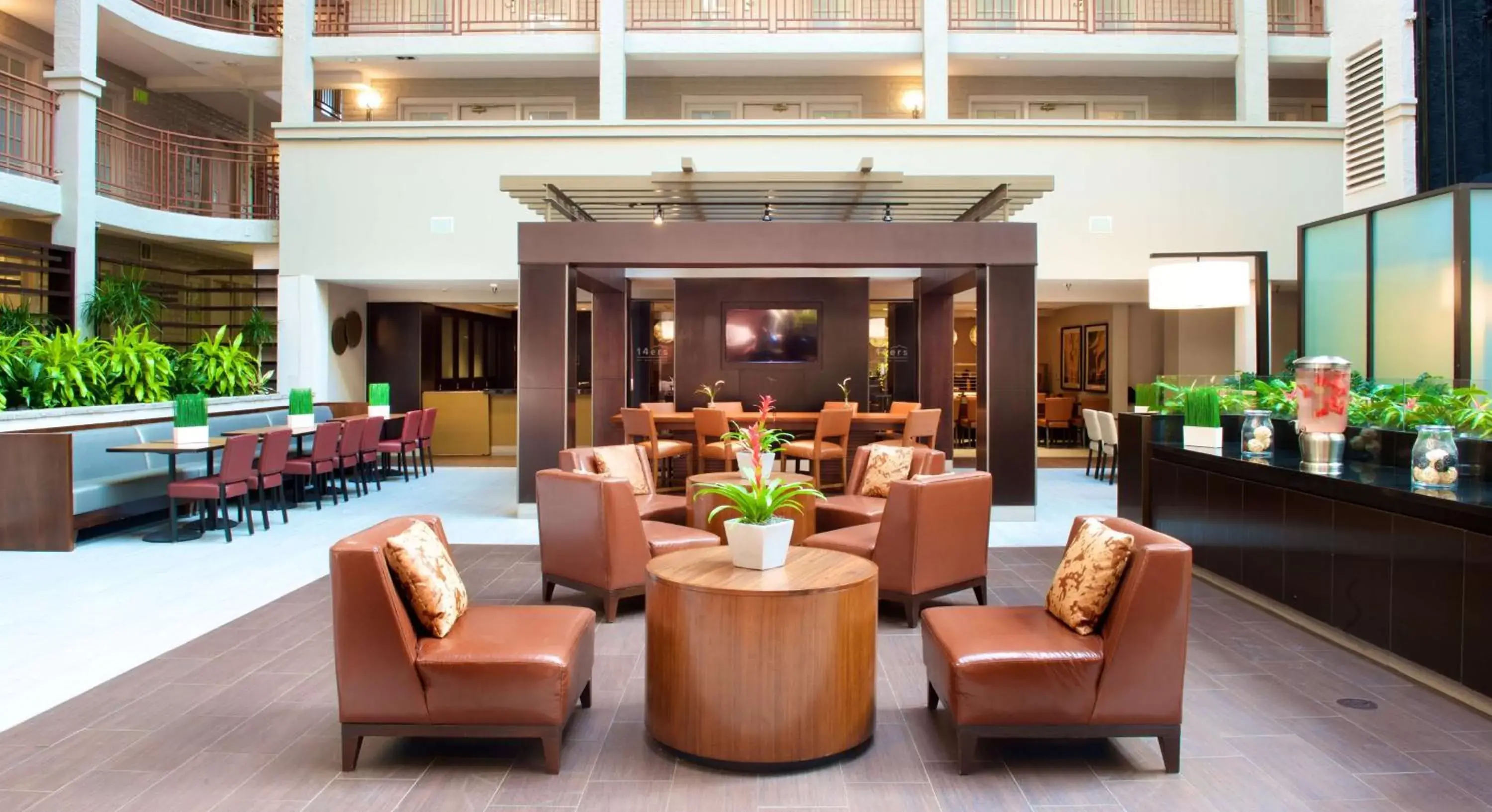 Lobby or reception in Embassy Suites by Hilton Denver Tech Center North