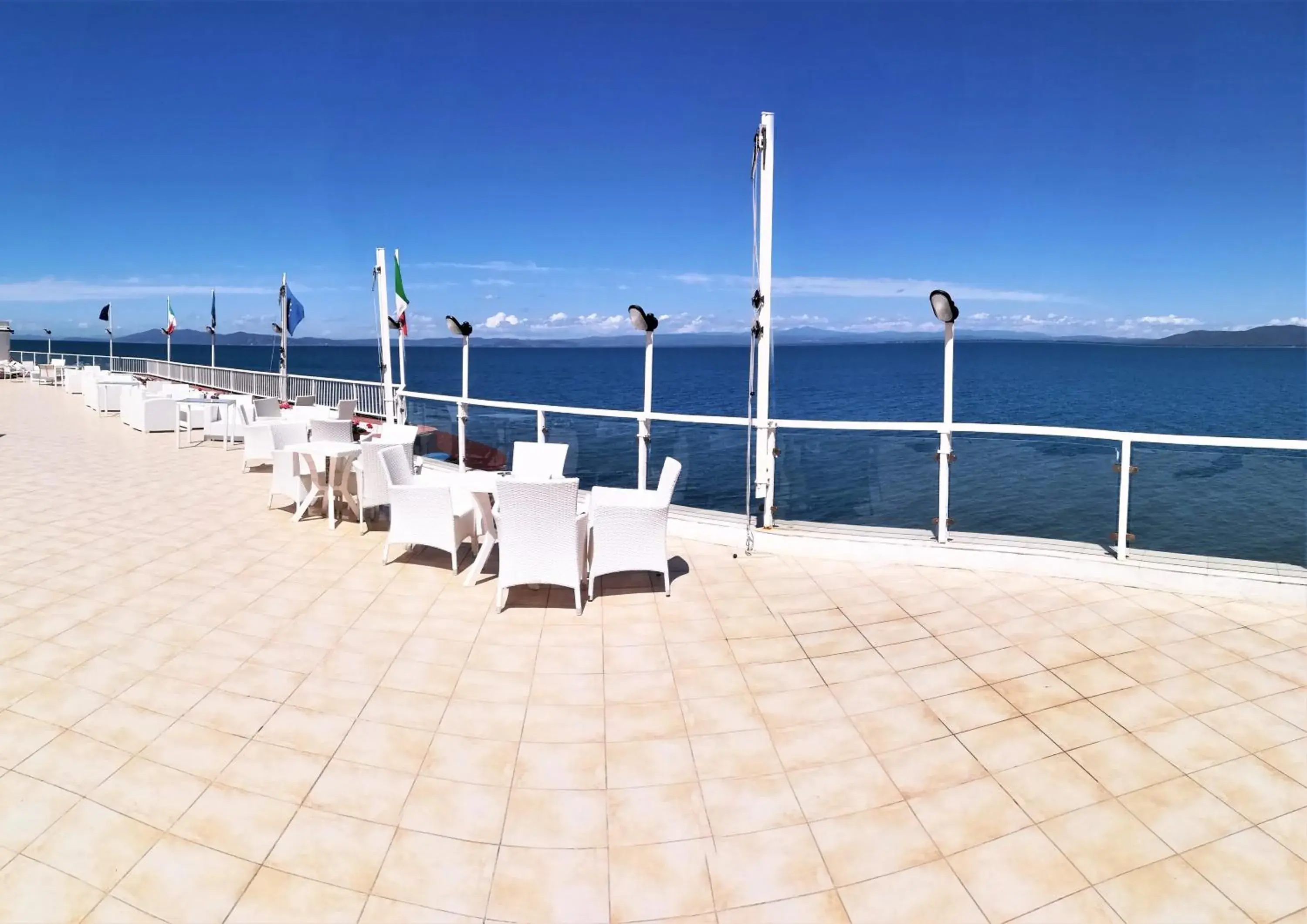 Balcony/Terrace in Hotel La Caletta