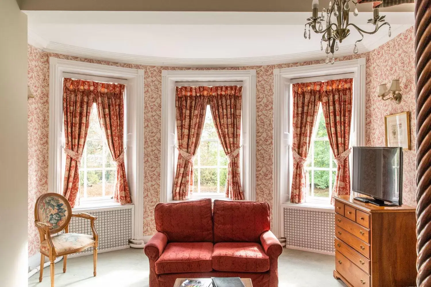 Decorative detail, Seating Area in Woodland Manor Hotel