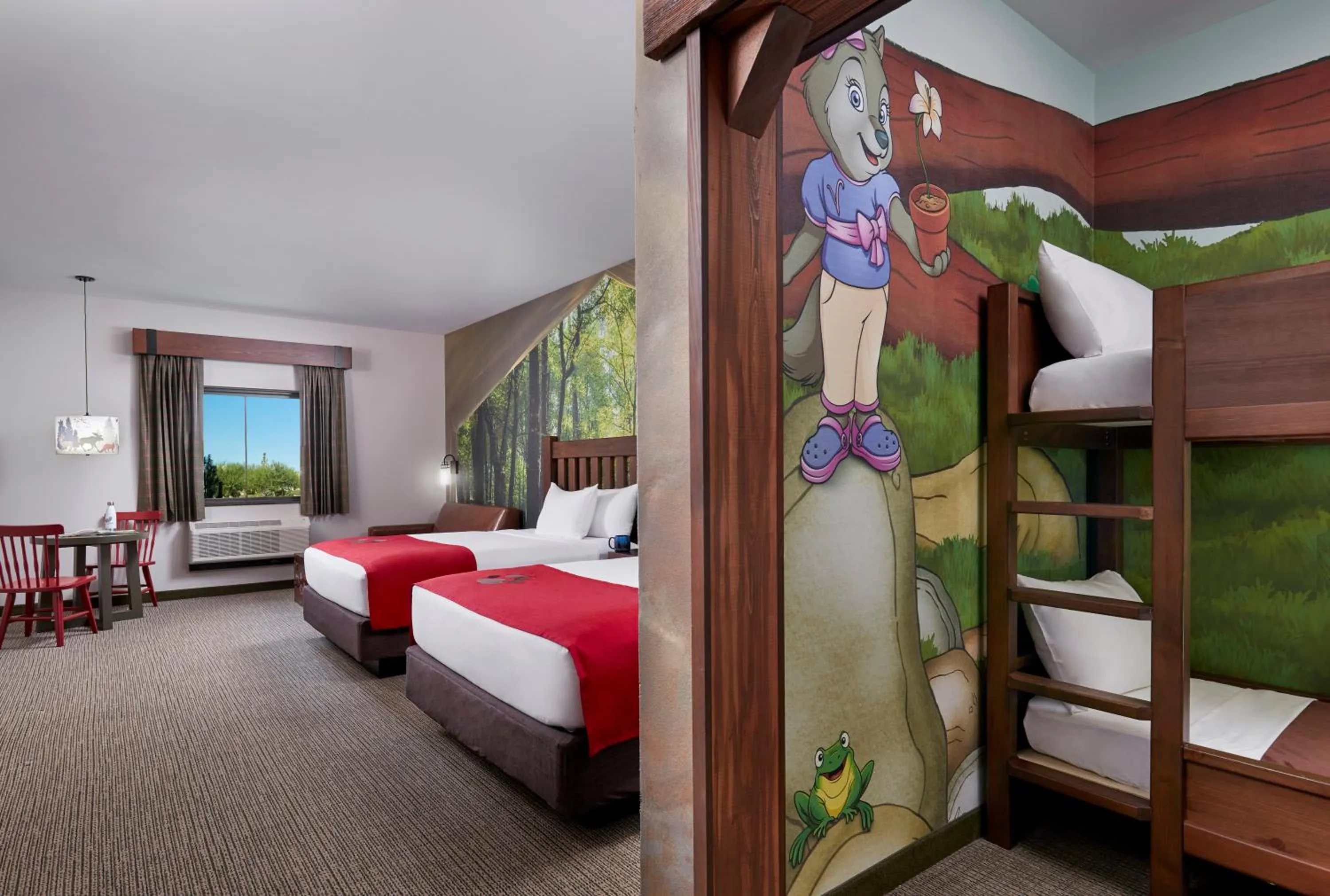 Bed in Great Wolf Lodge Arizona