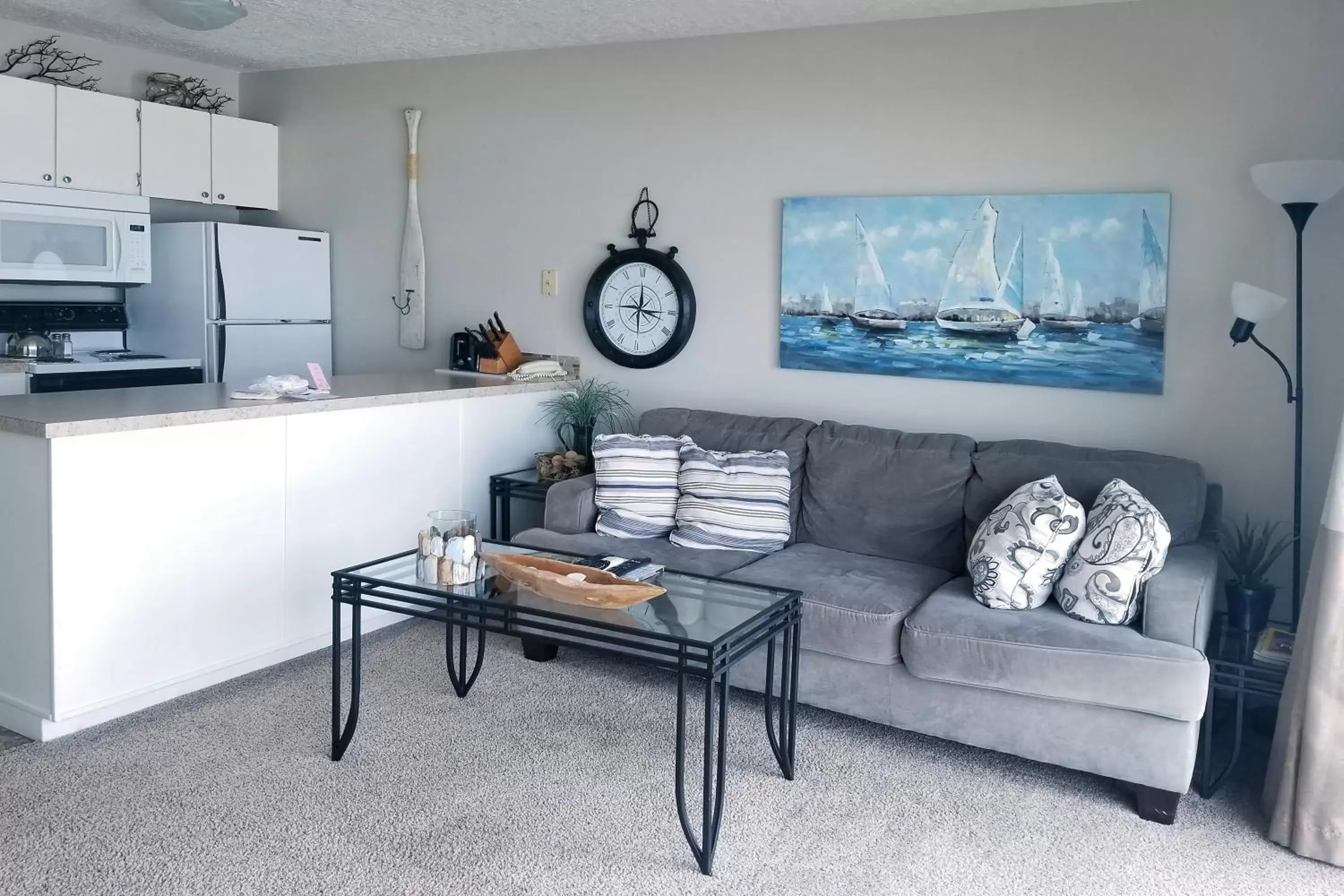 Kitchen or kitchenette in Ocean Terrace Condominiums