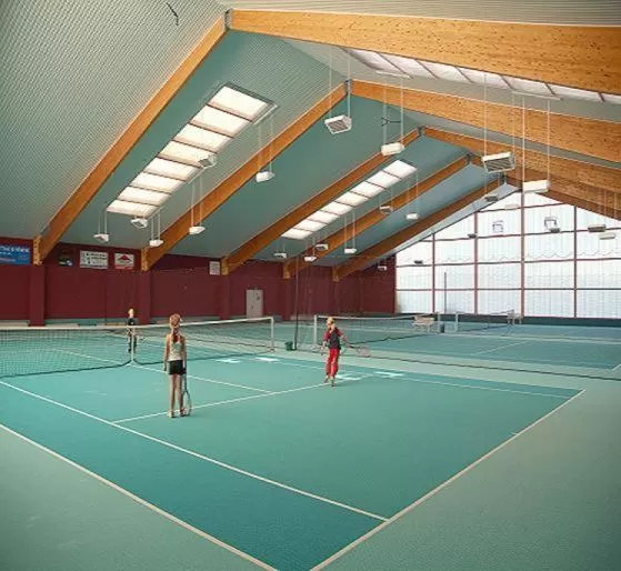 Tennis court in Hotel Trebeltal