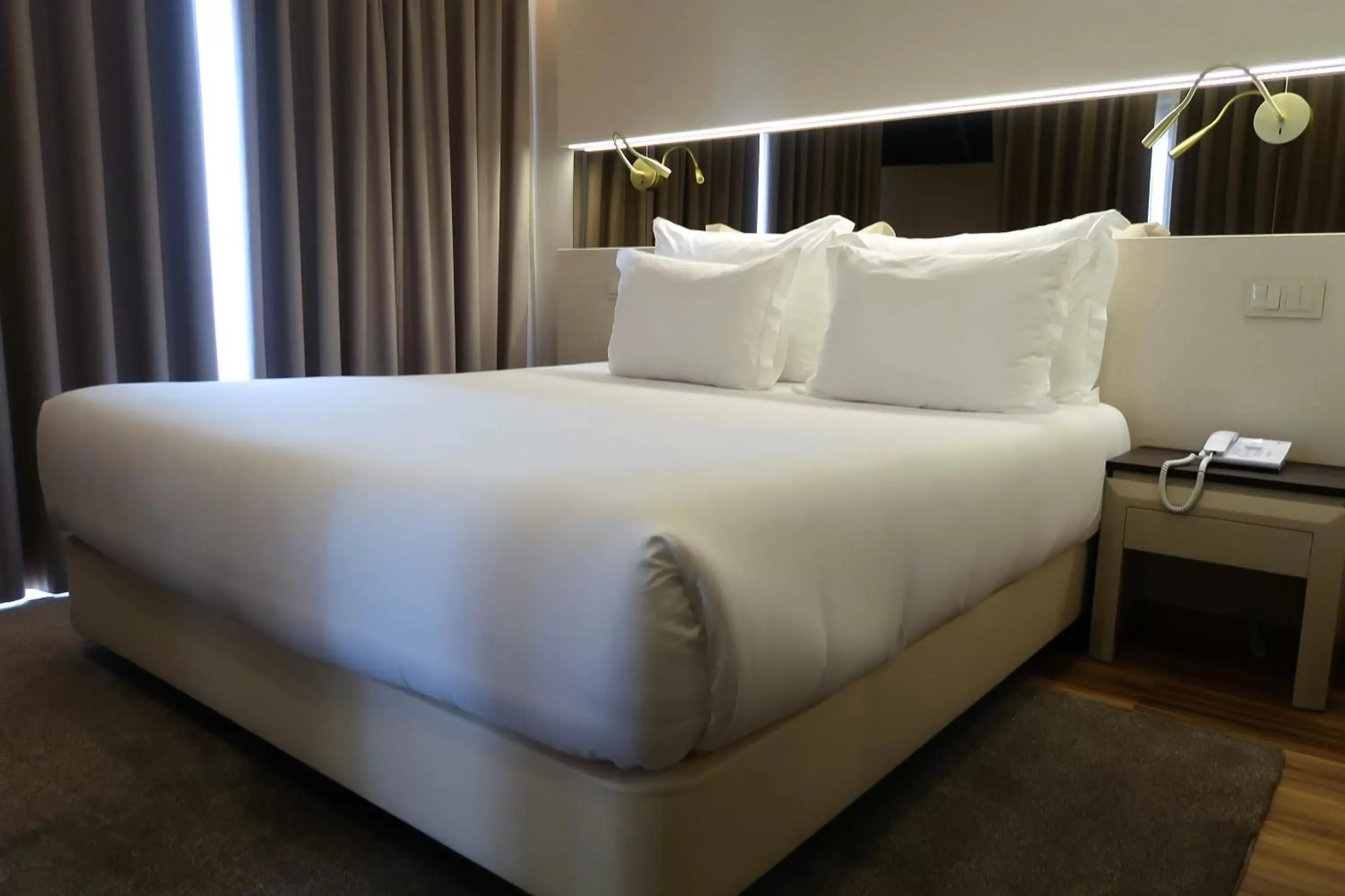 Bed in Hotel Cristal Setúbal