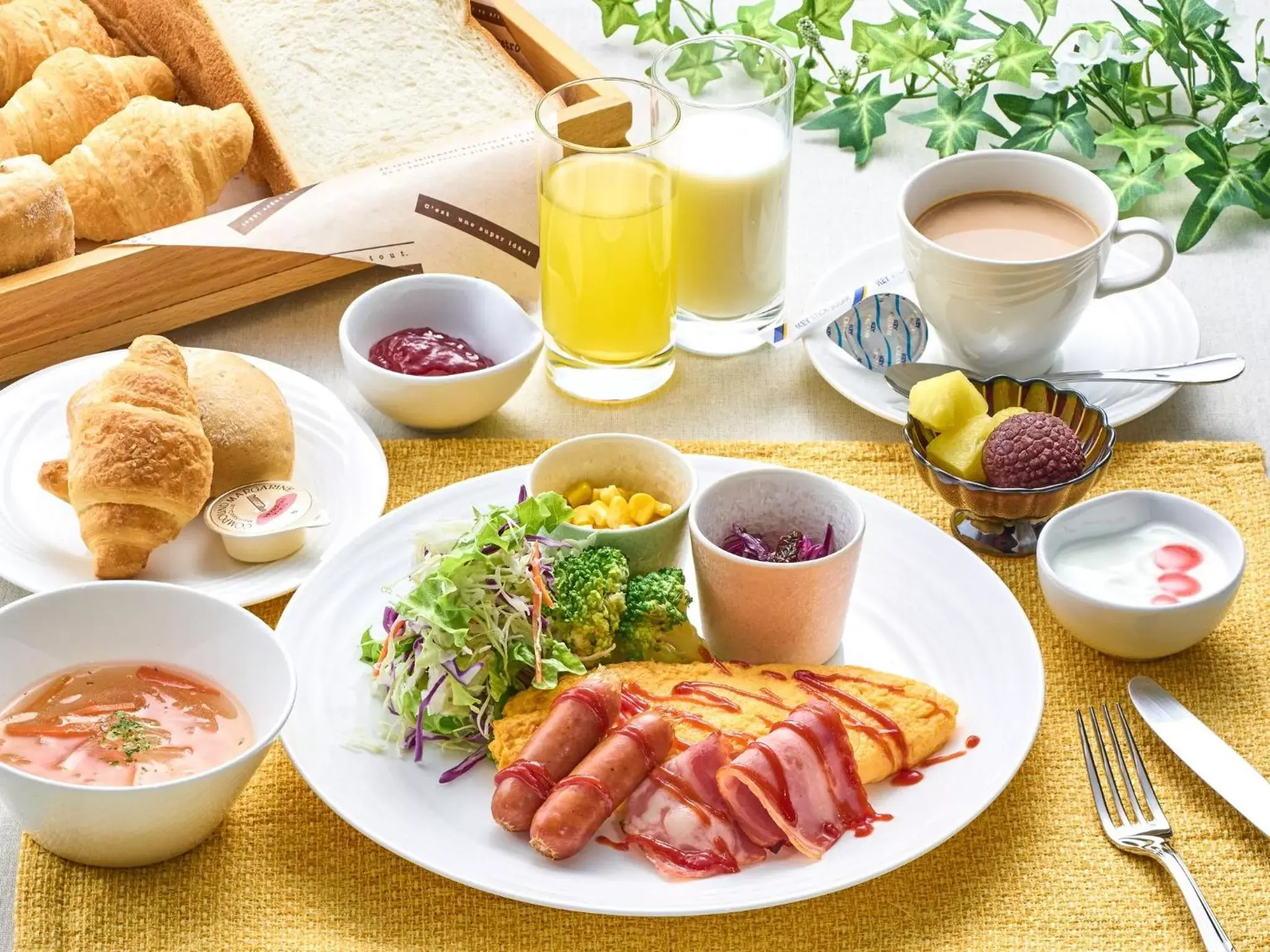 Breakfast in Osaka View Hotel Honmachi