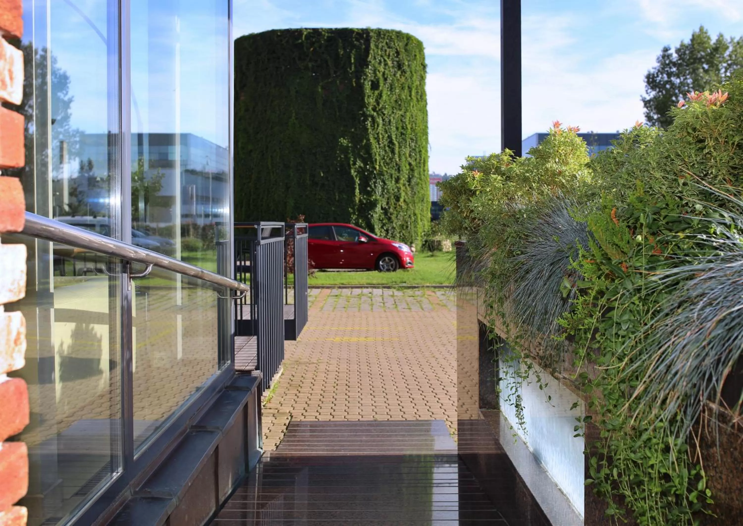 Facade/entrance in Absolutum Wellness Hotel