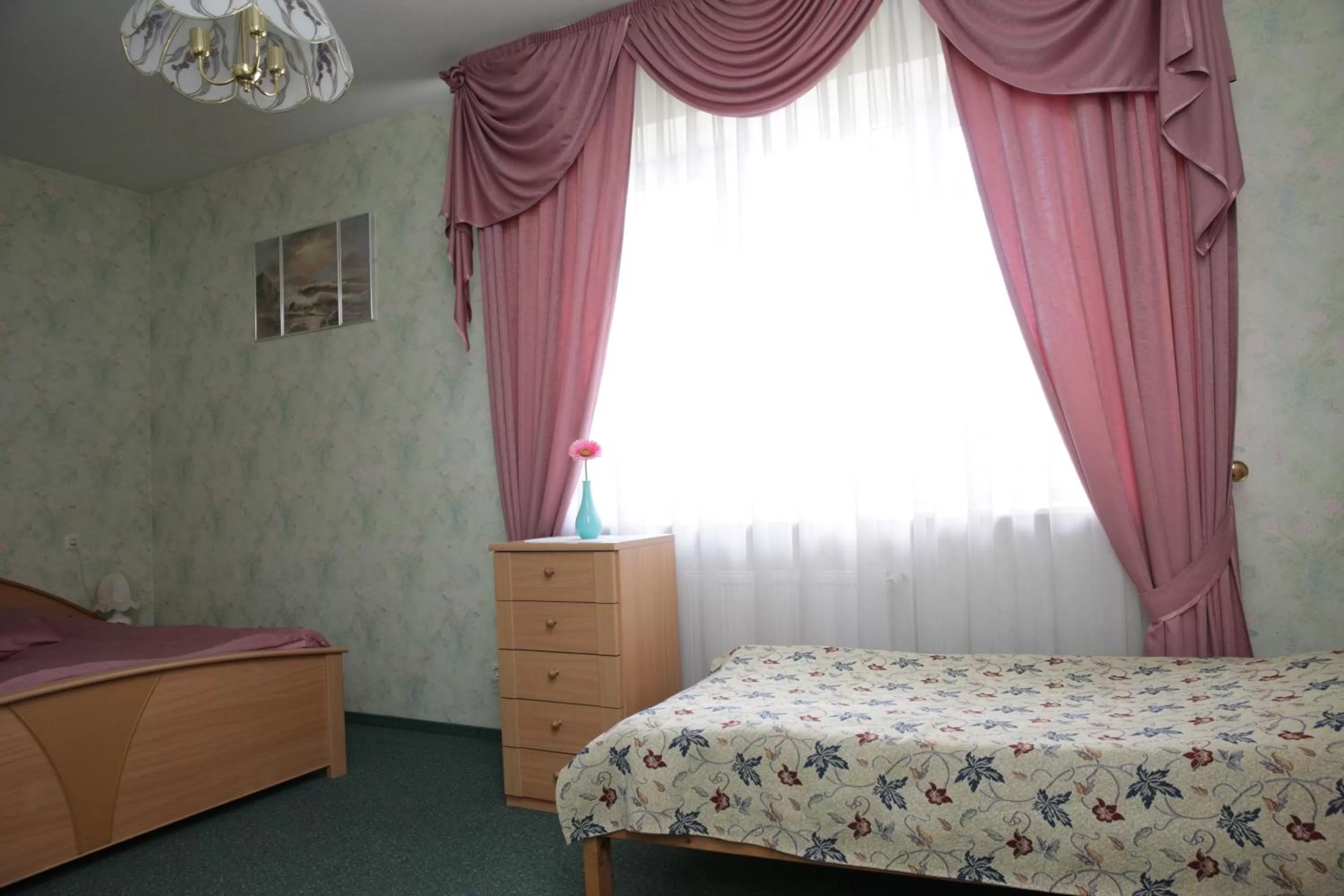 Property building, Bed in Guest House Linas
