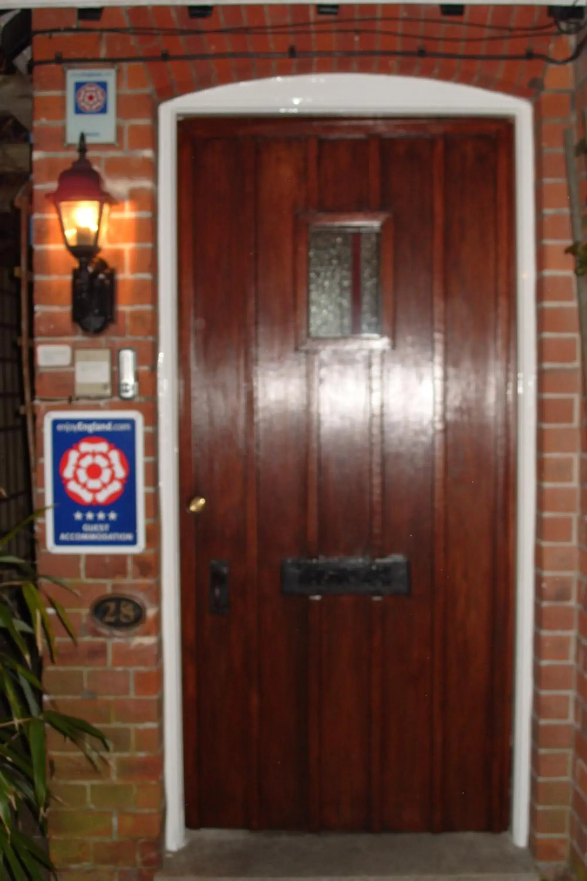 Facade/entrance in Tower House 1066 Facade/entrance in Tower House 1066