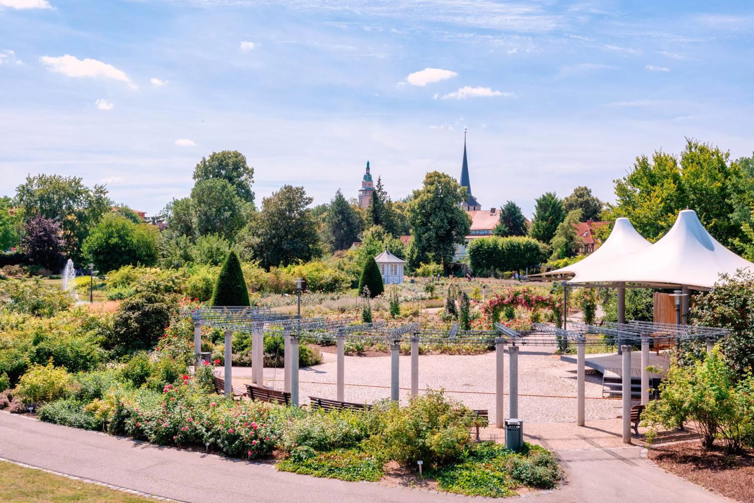 Garden in ALPHA HOTEL Hermann von Salza