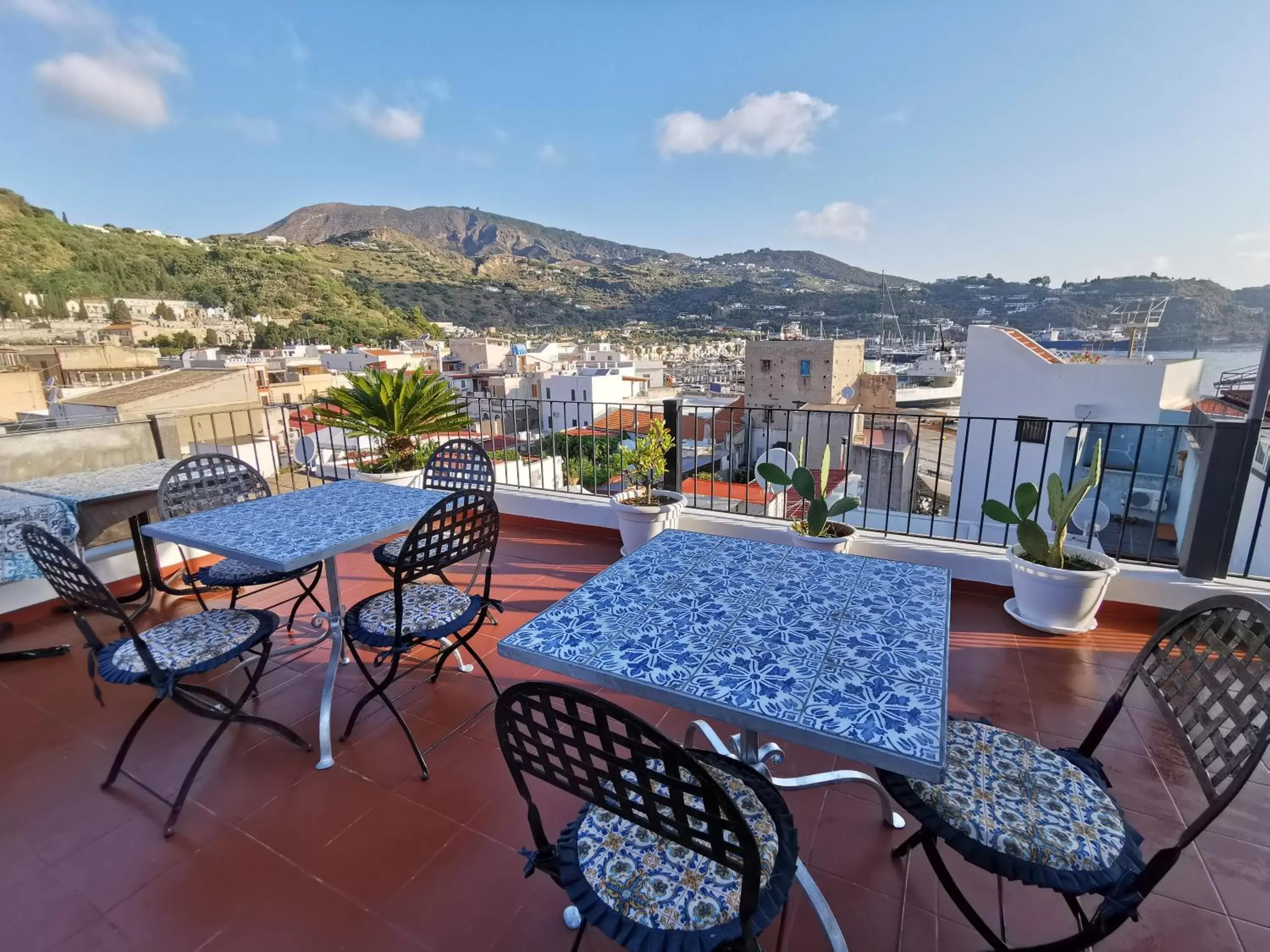 Patio in Lo Nardo Accommodation