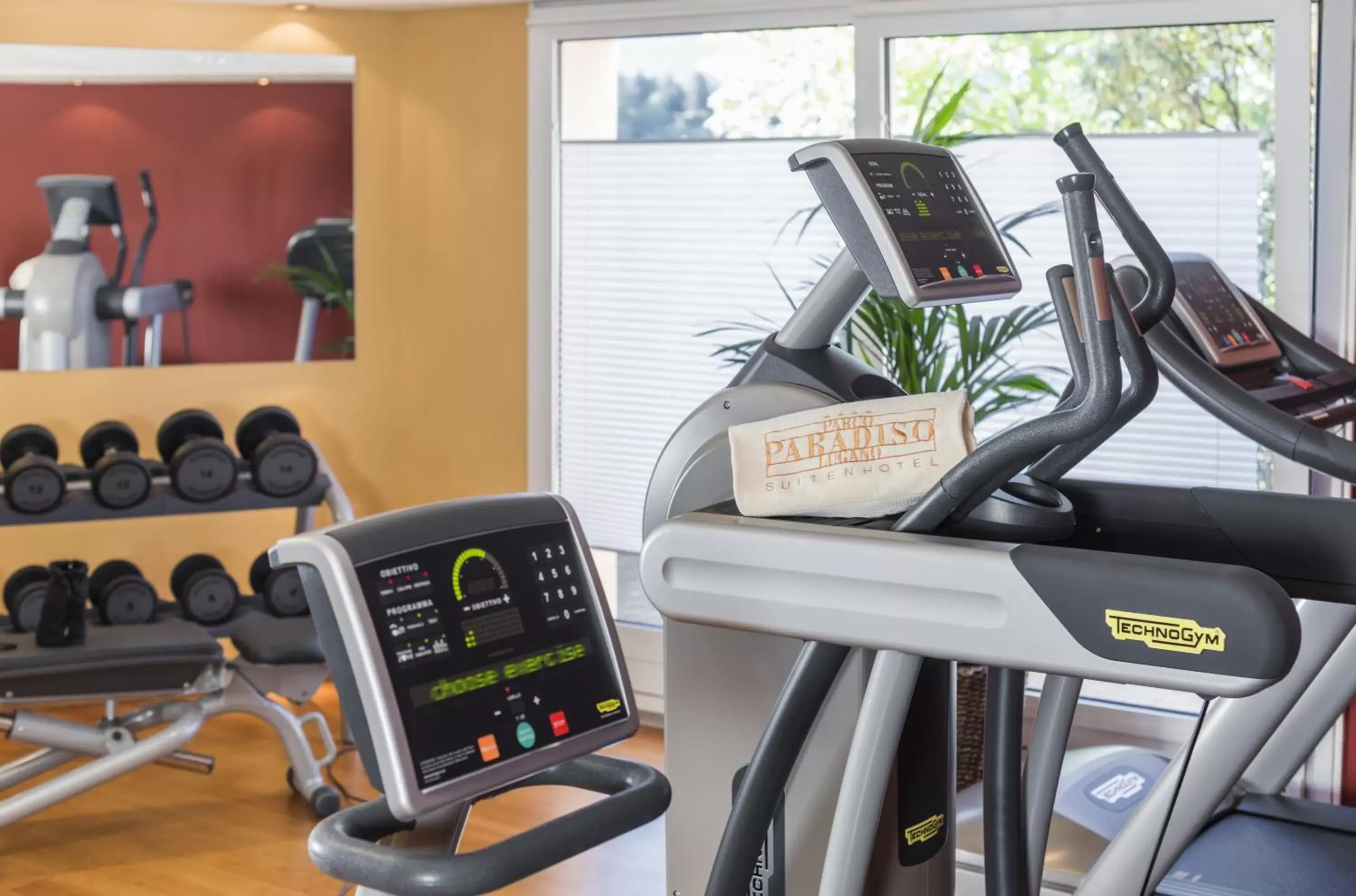 Fitness centre/facilities in Suitenhotel Parco Paradiso Fitness centre/facilities in Suitenhotel Parco Paradiso