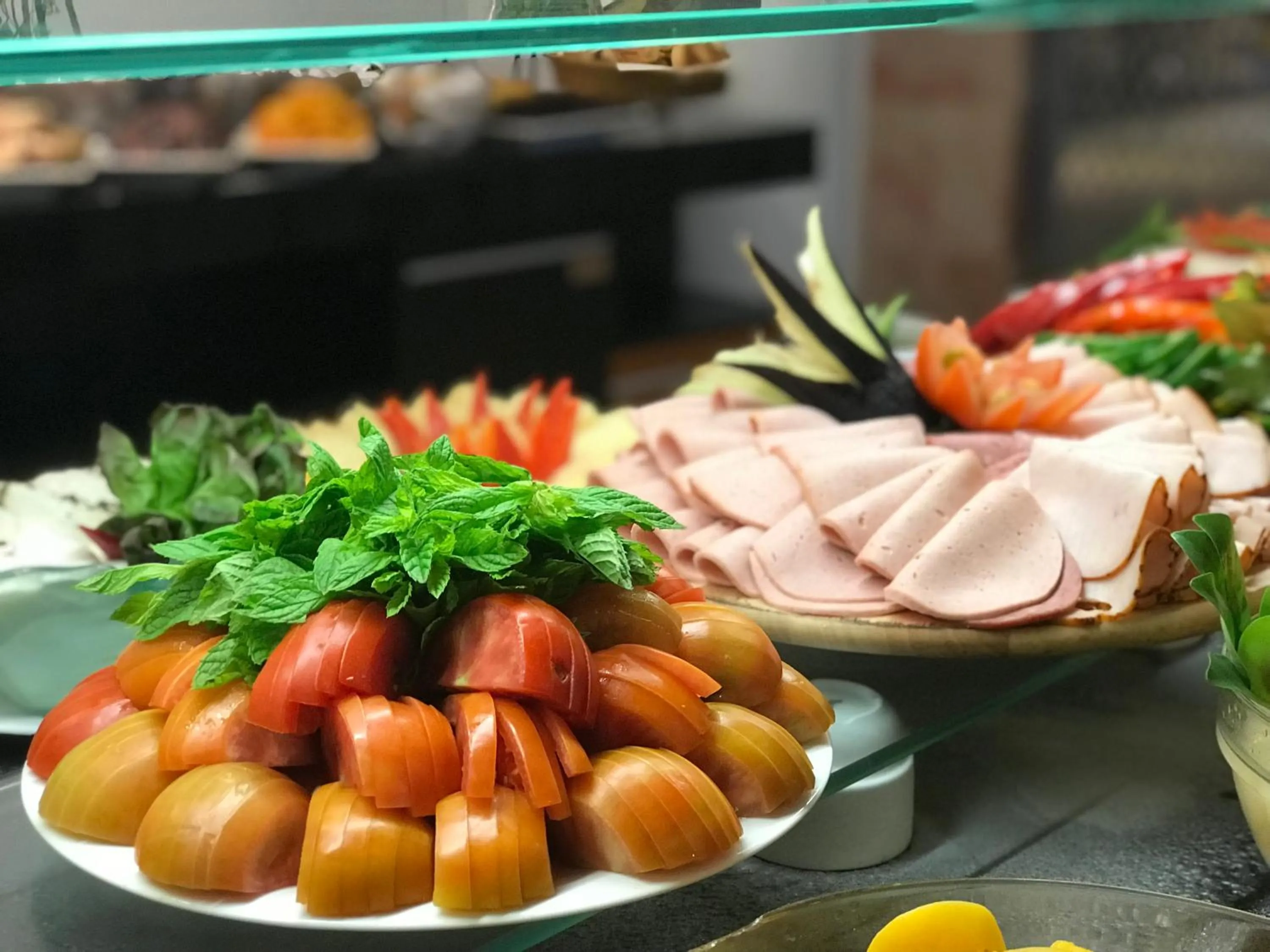 Buffet breakfast in Ambassador Hotel