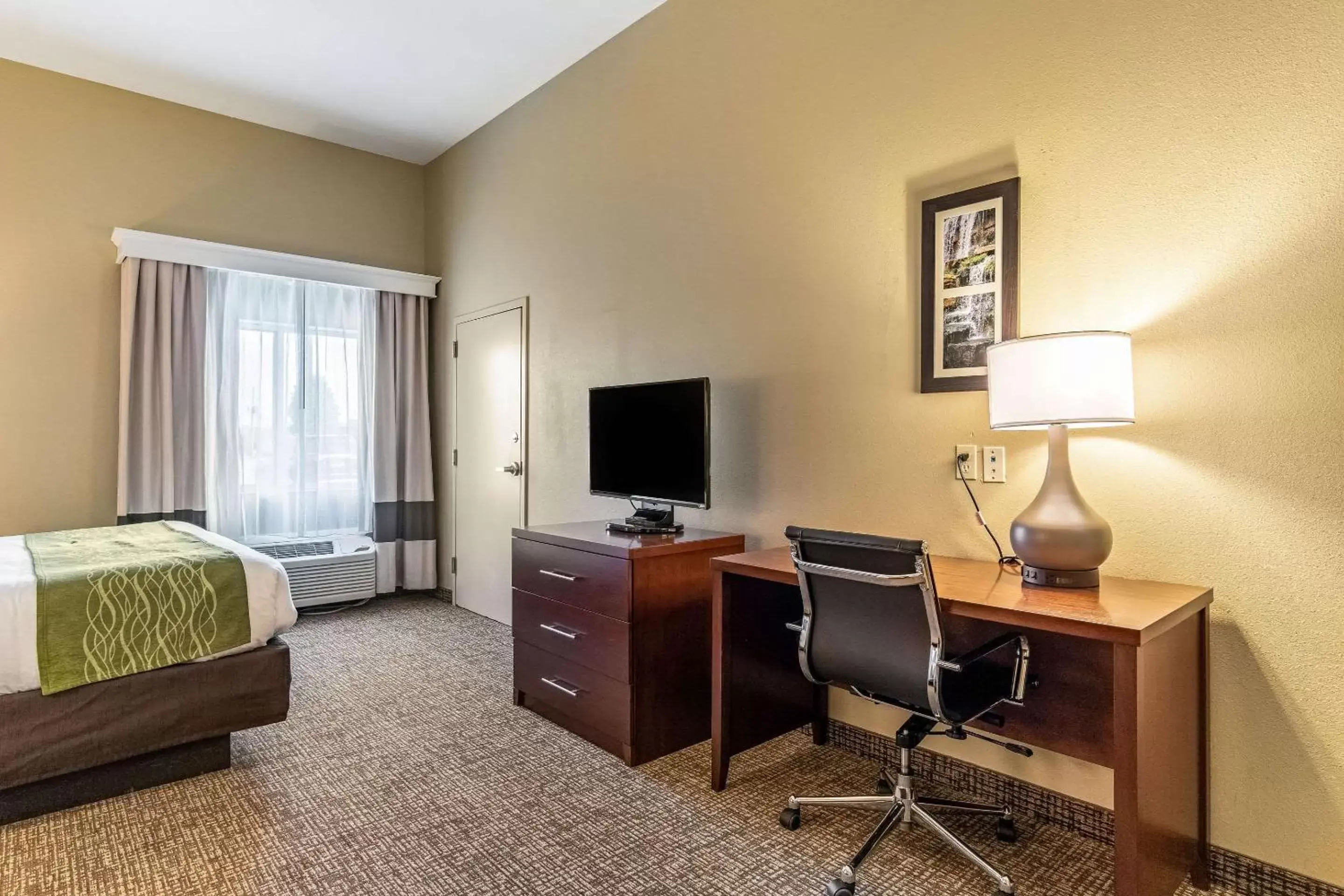 Photo of the whole room, TV/Entertainment Center in Comfort Inn and Suites - Tuscumbia/Muscle Shoals