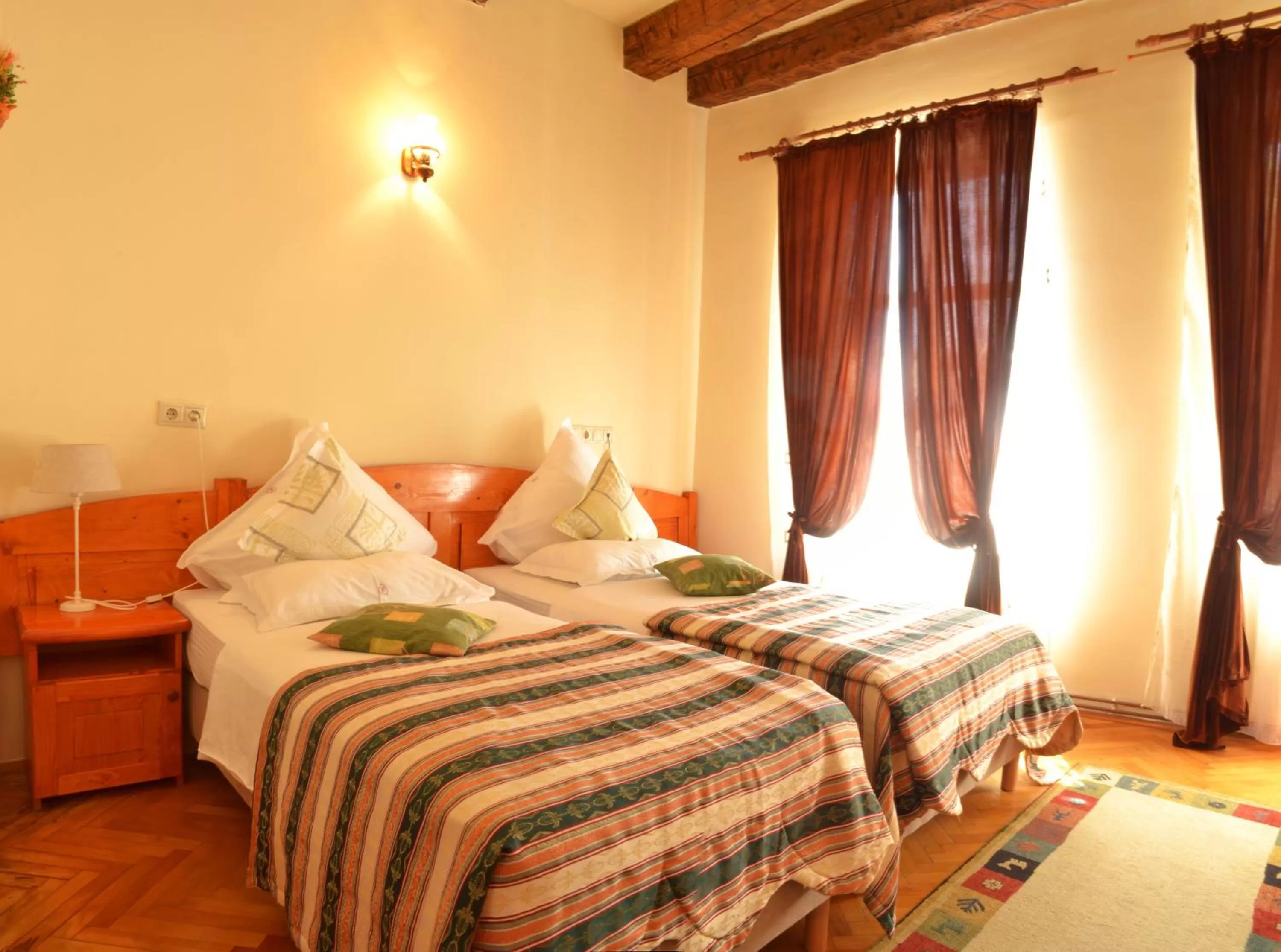 Bed in Hotel Bielmann