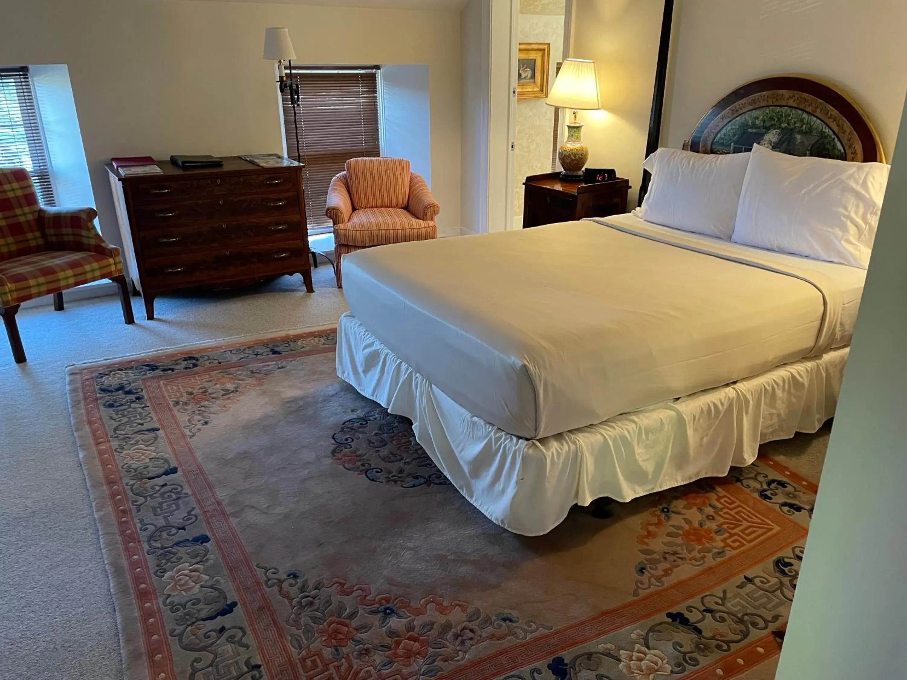 Bed in The Inn at Montchanin Village & Spa