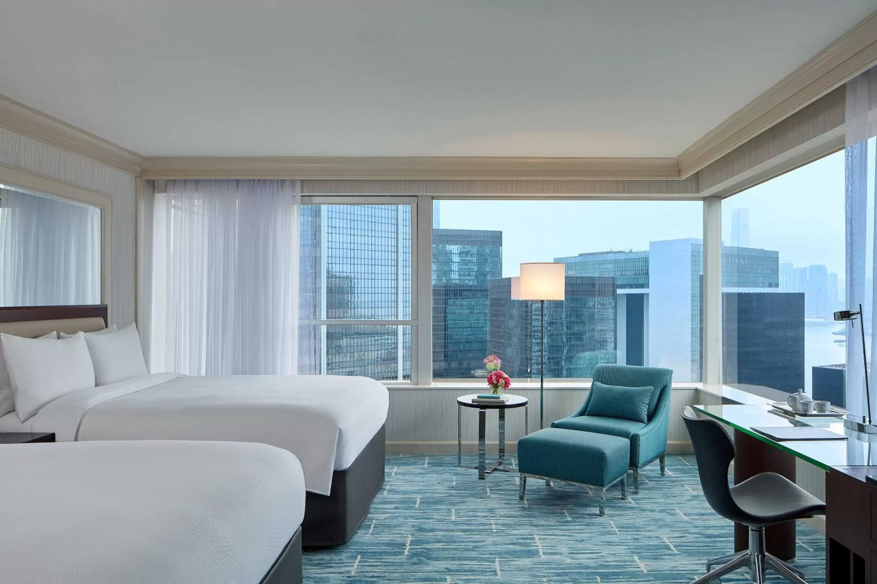 Sea view in JW Marriott Hotel Hong Kong