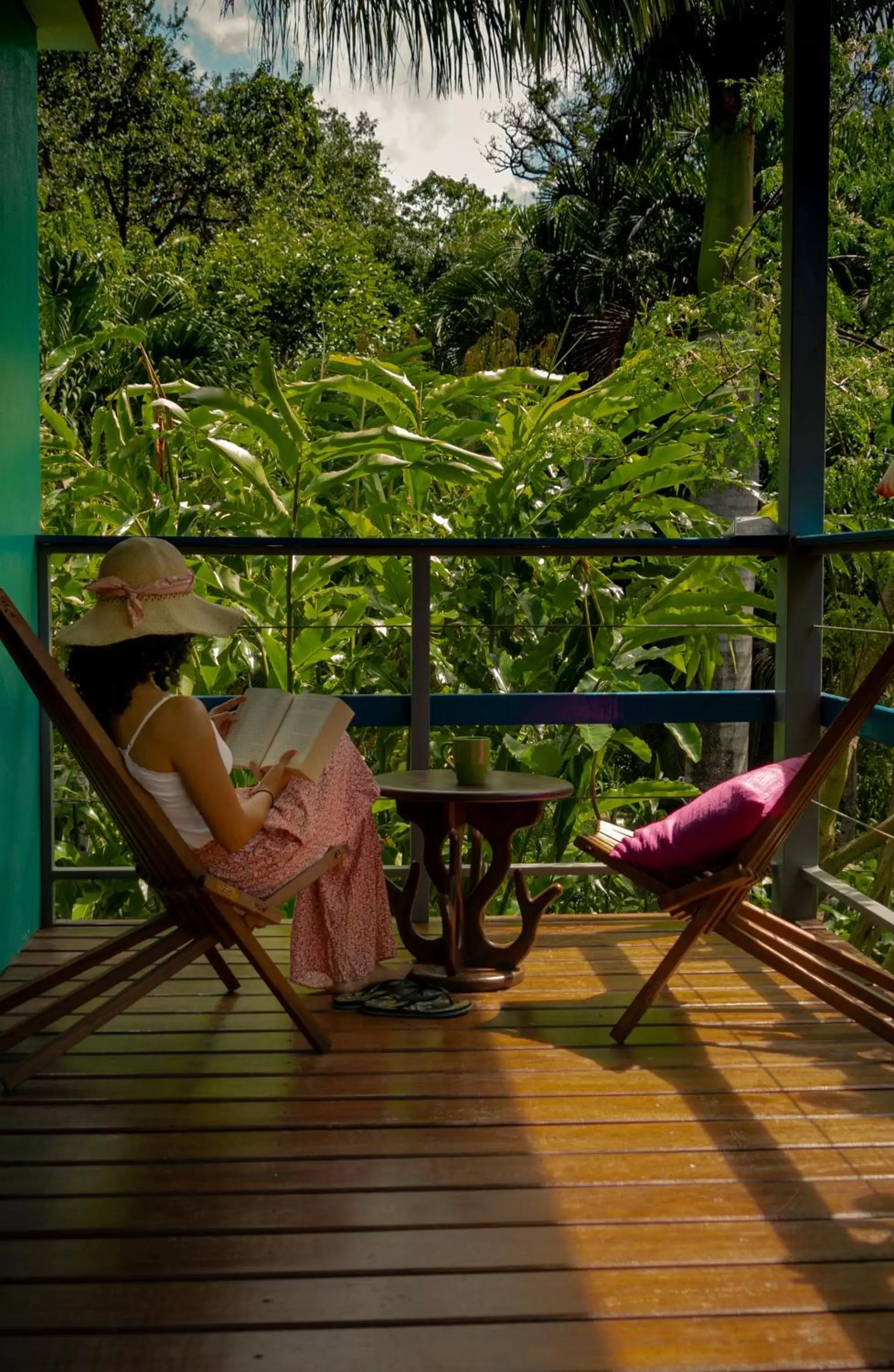 Balcony/Terrace in Agutipaca Bungalows